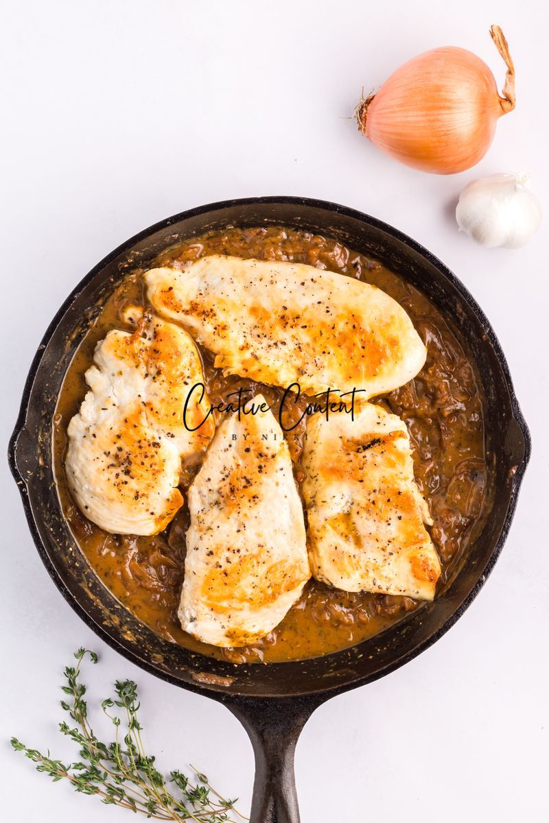 French Onion Chicken - Set 1 of 2