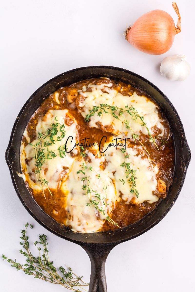 French Onion Chicken - Set 2 of 2