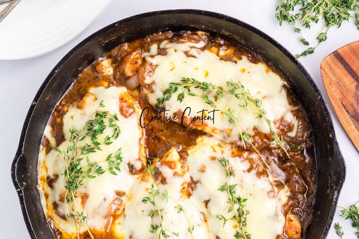 French Onion Chicken - Set 1 of 2