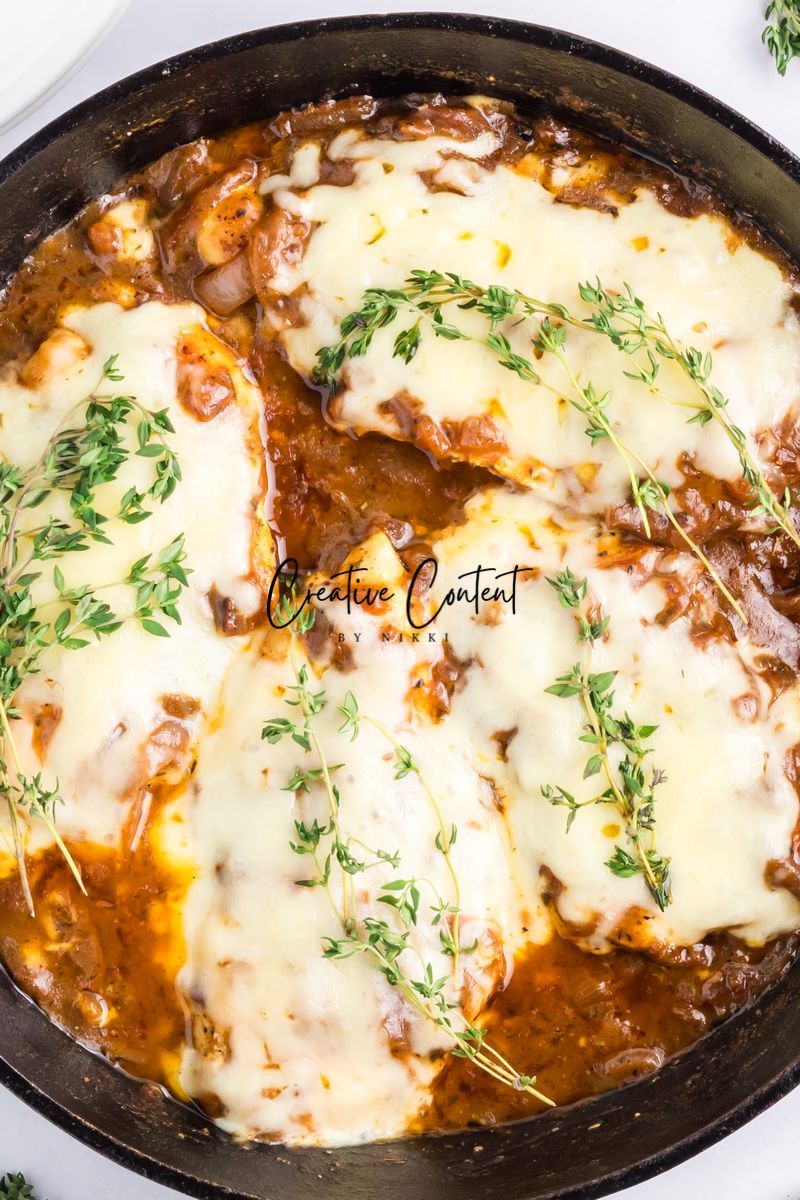 French Onion Chicken - Set 1 of 2