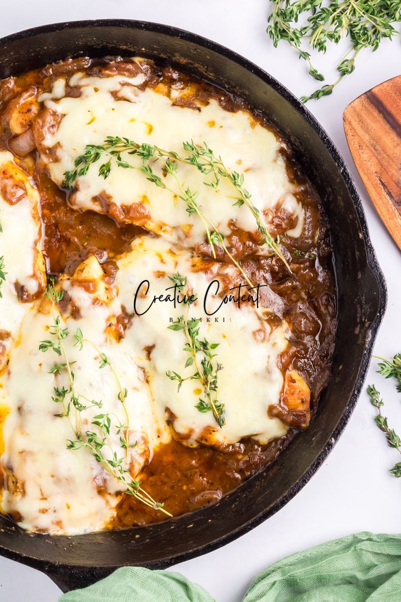 French Onion Chicken - Set 1 of 2