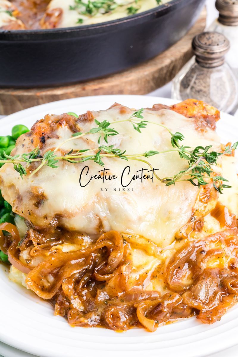 French Onion Chicken - Set 1 of 2