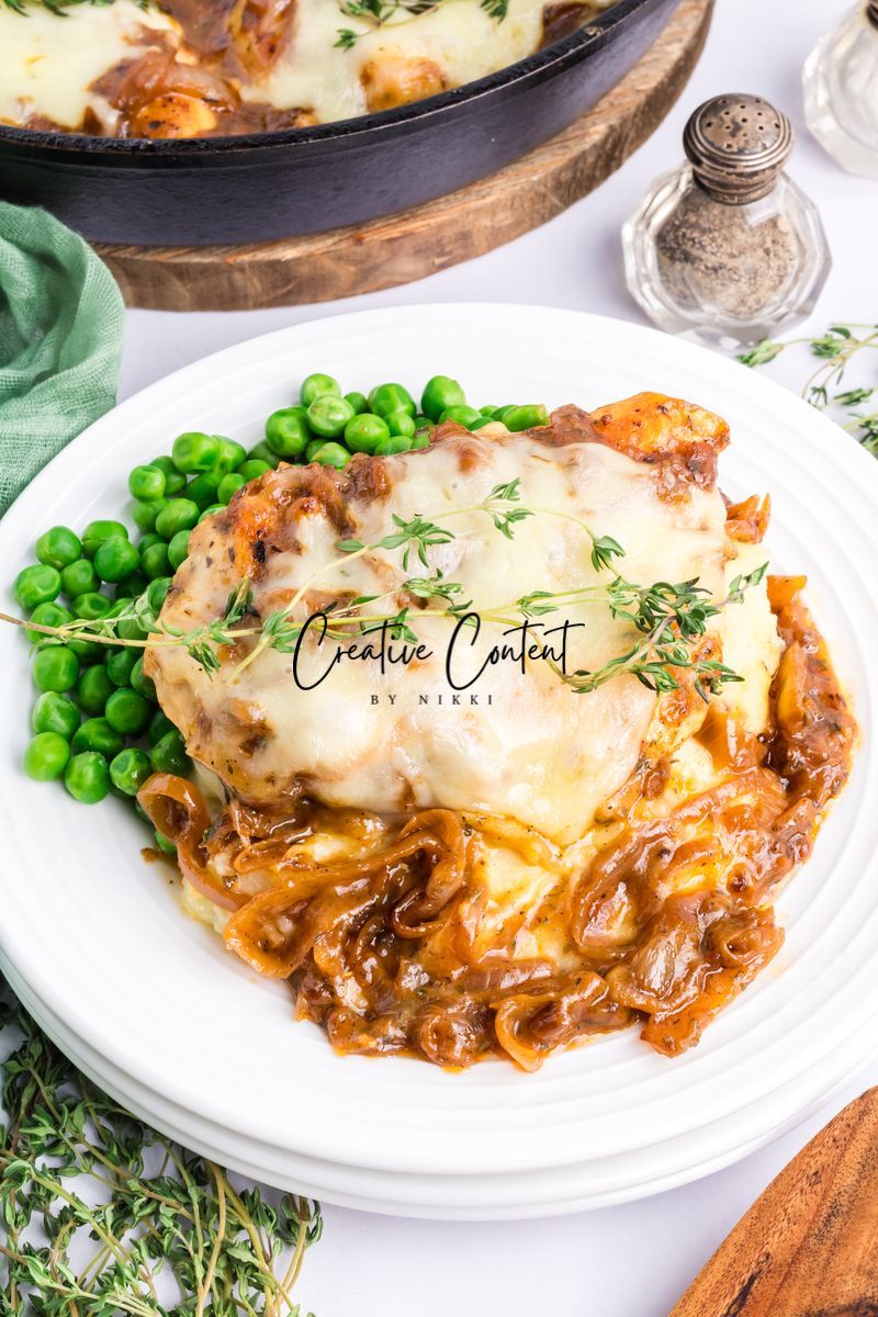French Onion Chicken - Set 1 of 2