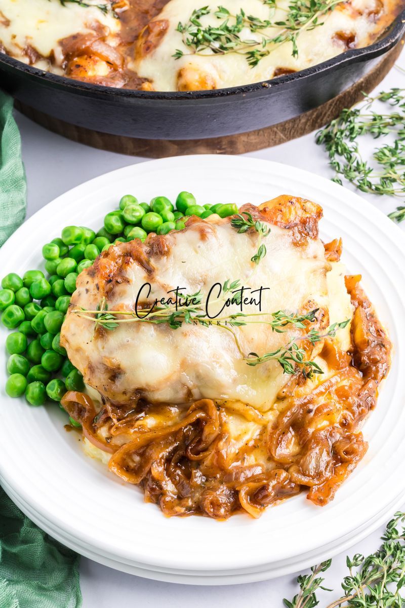 French Onion Chicken - Set 1 of 2