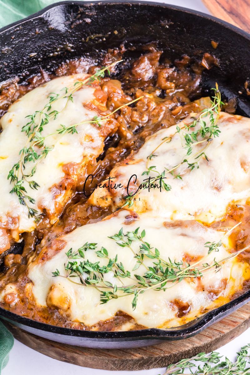 French Onion Chicken - Set 1 of 2
