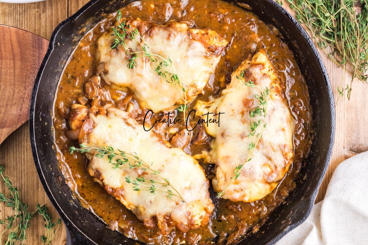 French Onion Chicken - Set 2 of 2