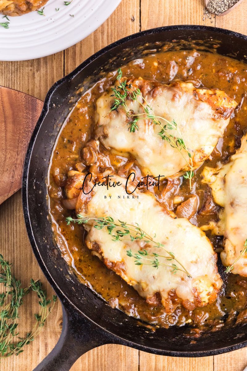 French Onion Chicken - Set 2 of 2