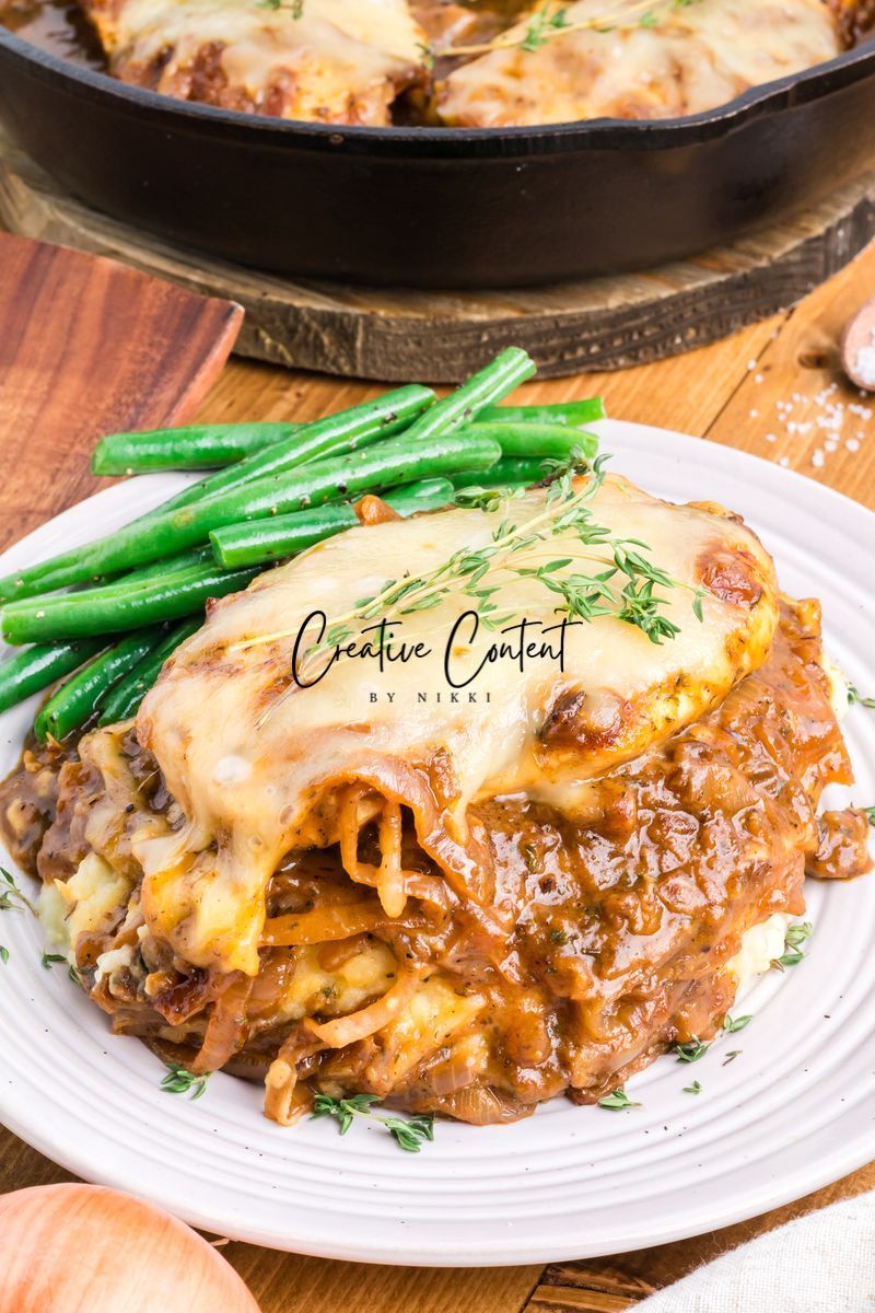 French Onion Chicken - Set 2 of 2