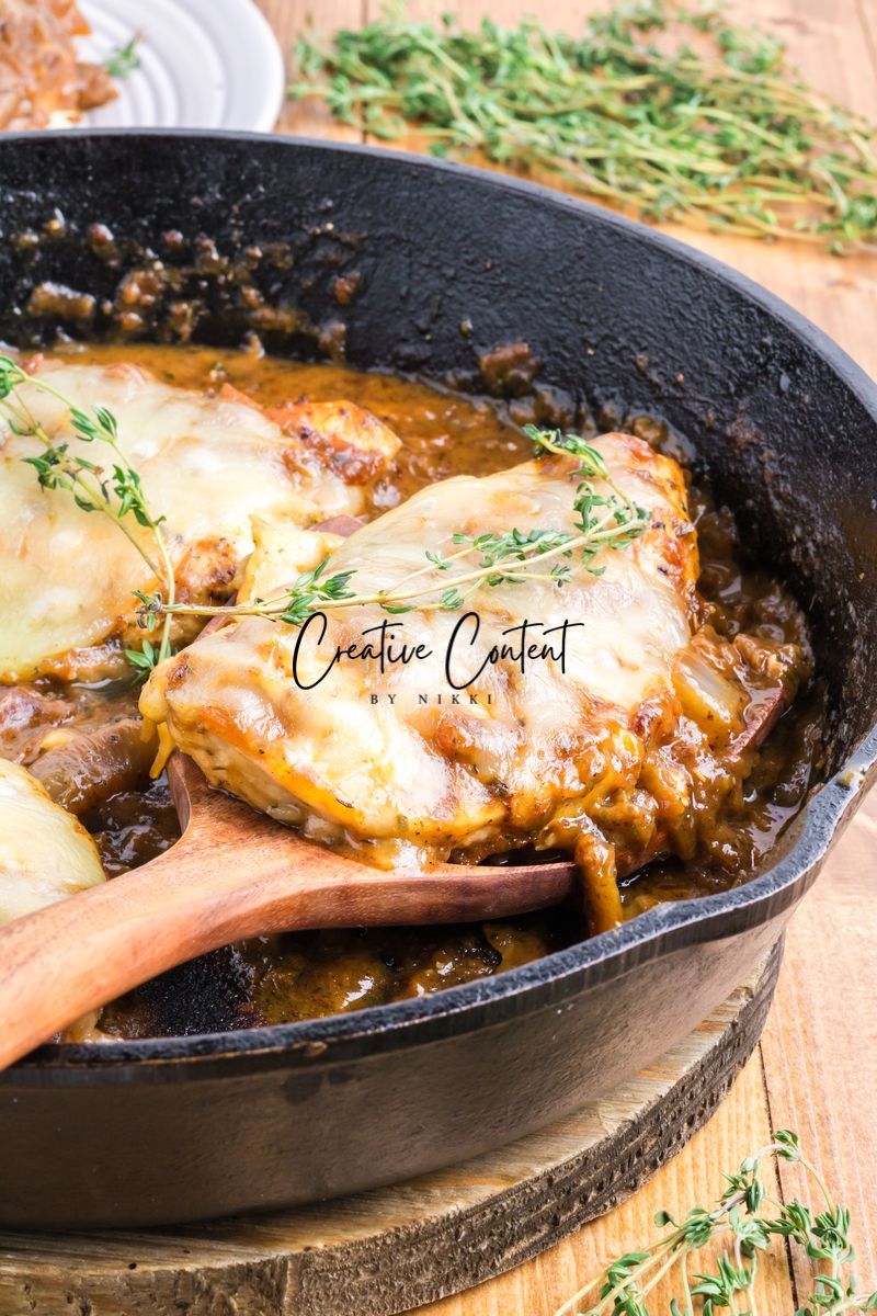 French Onion Chicken - Set 2 of 2