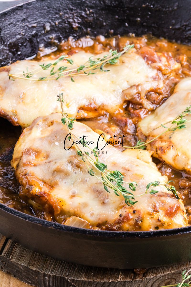 French Onion Chicken - Set 2 of 2