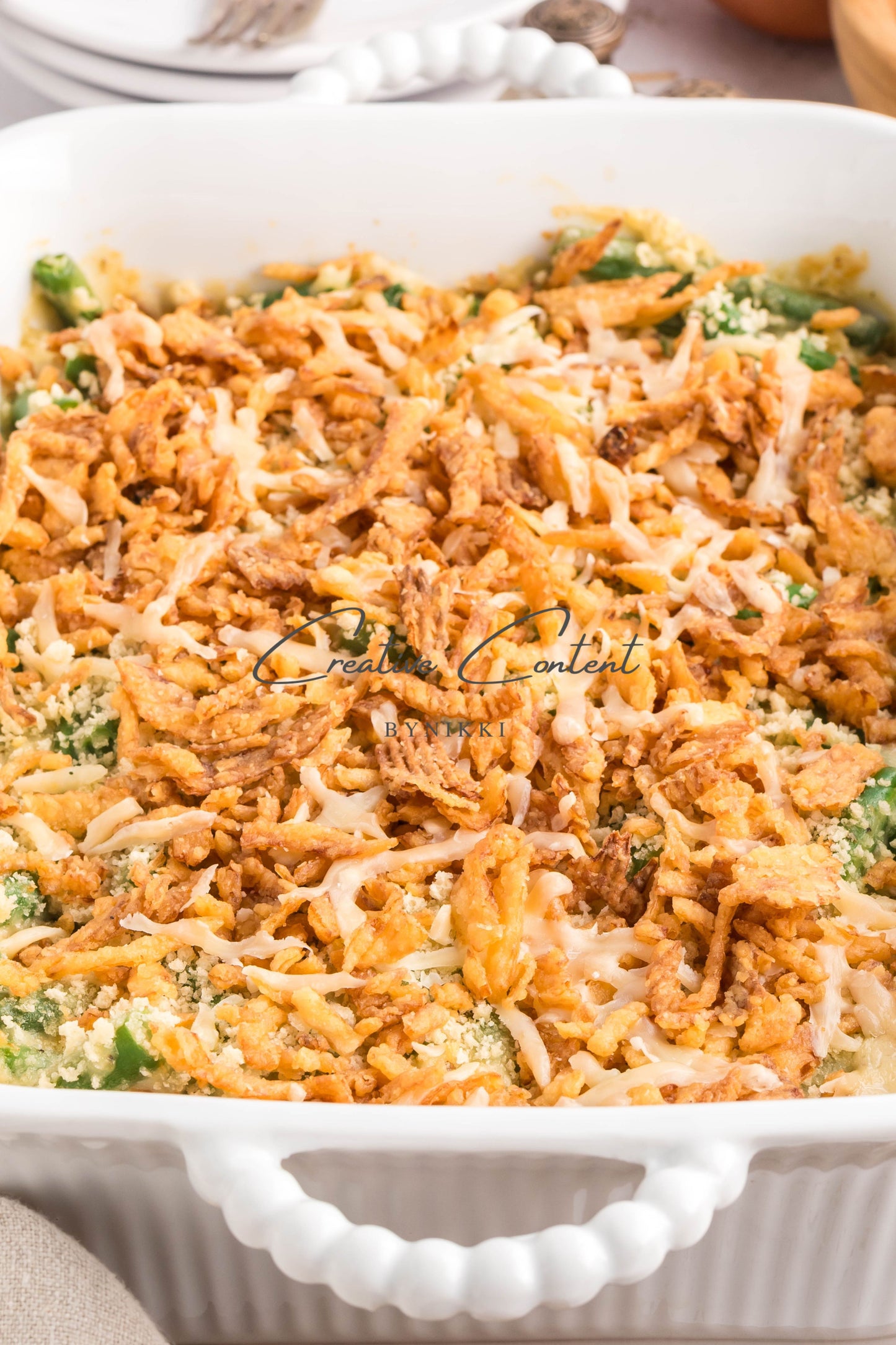 Fresh Green Beans In Green Bean Casserole - Exclusive