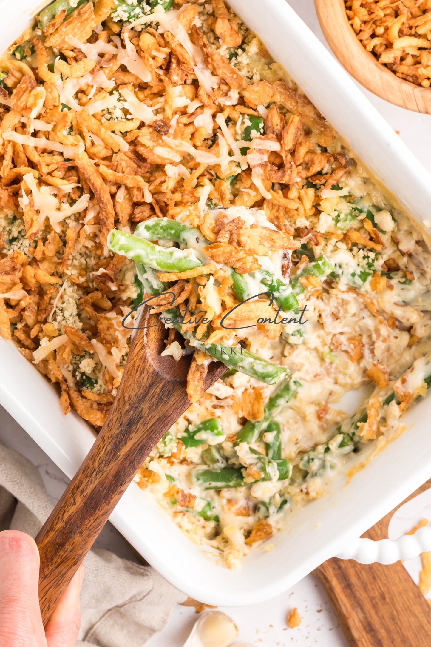 Fresh Green Beans In Green Bean Casserole - Exclusive