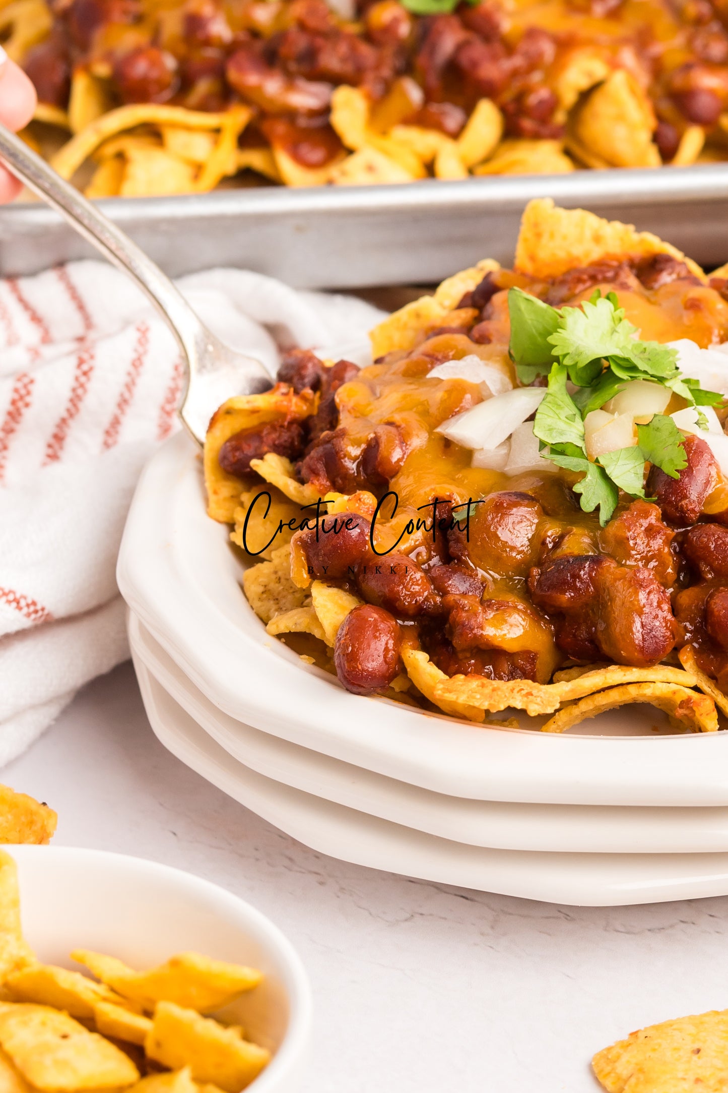 3 Ingredient Easy Frito Chili Pie - Set 1 of 2