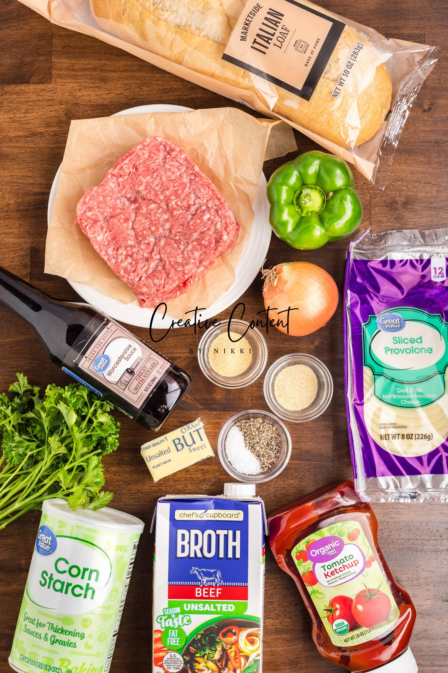 Garlic Bread Cheesesteak Sloppy Joes - Exclusive