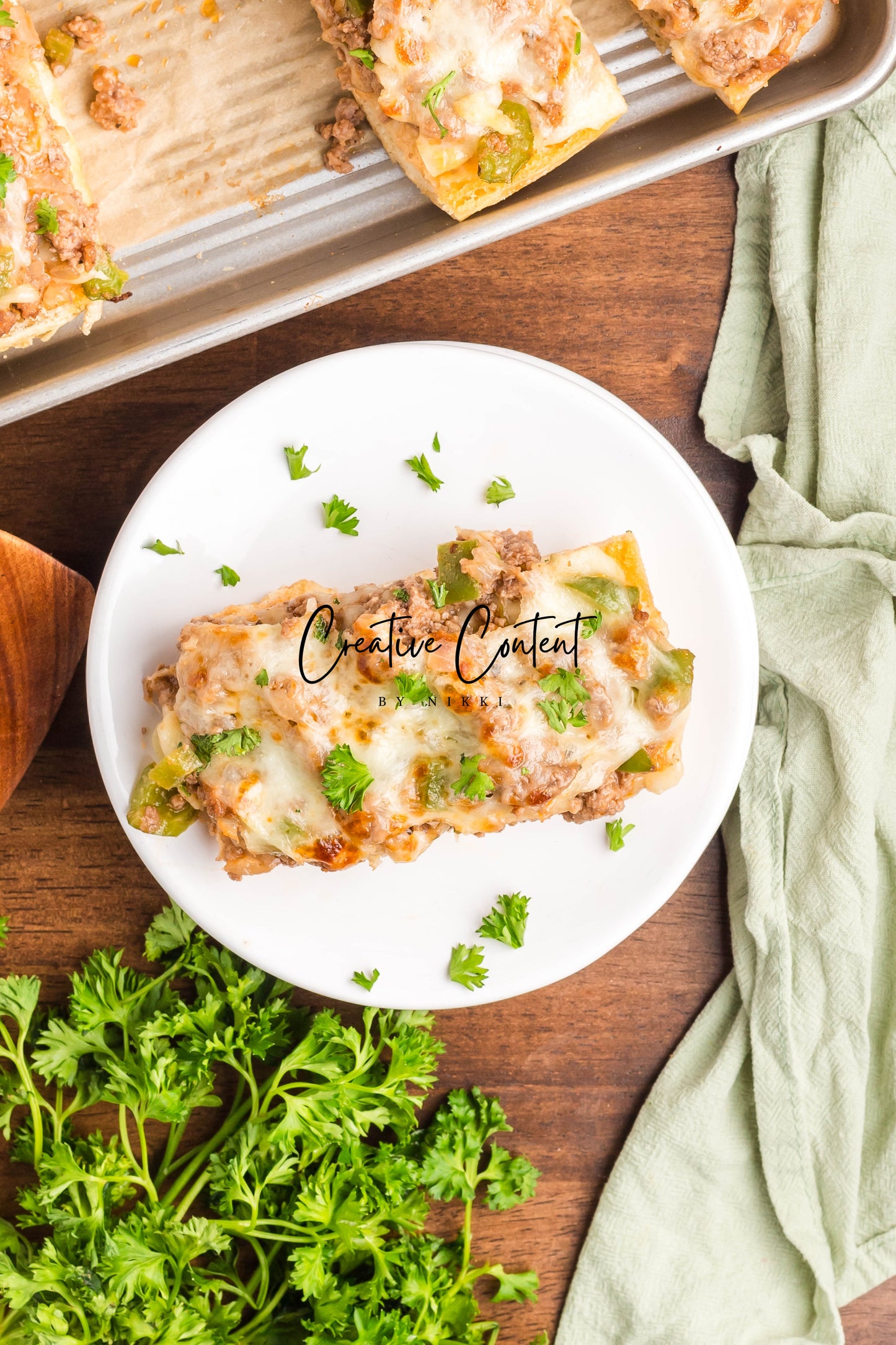 Garlic Bread Cheesesteak Sloppy Joes - Exclusive