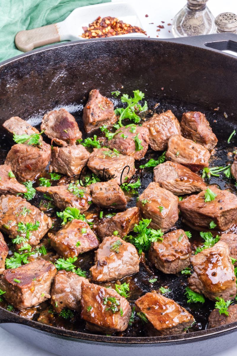 Garlic Butter Steak Bites - Exclusive