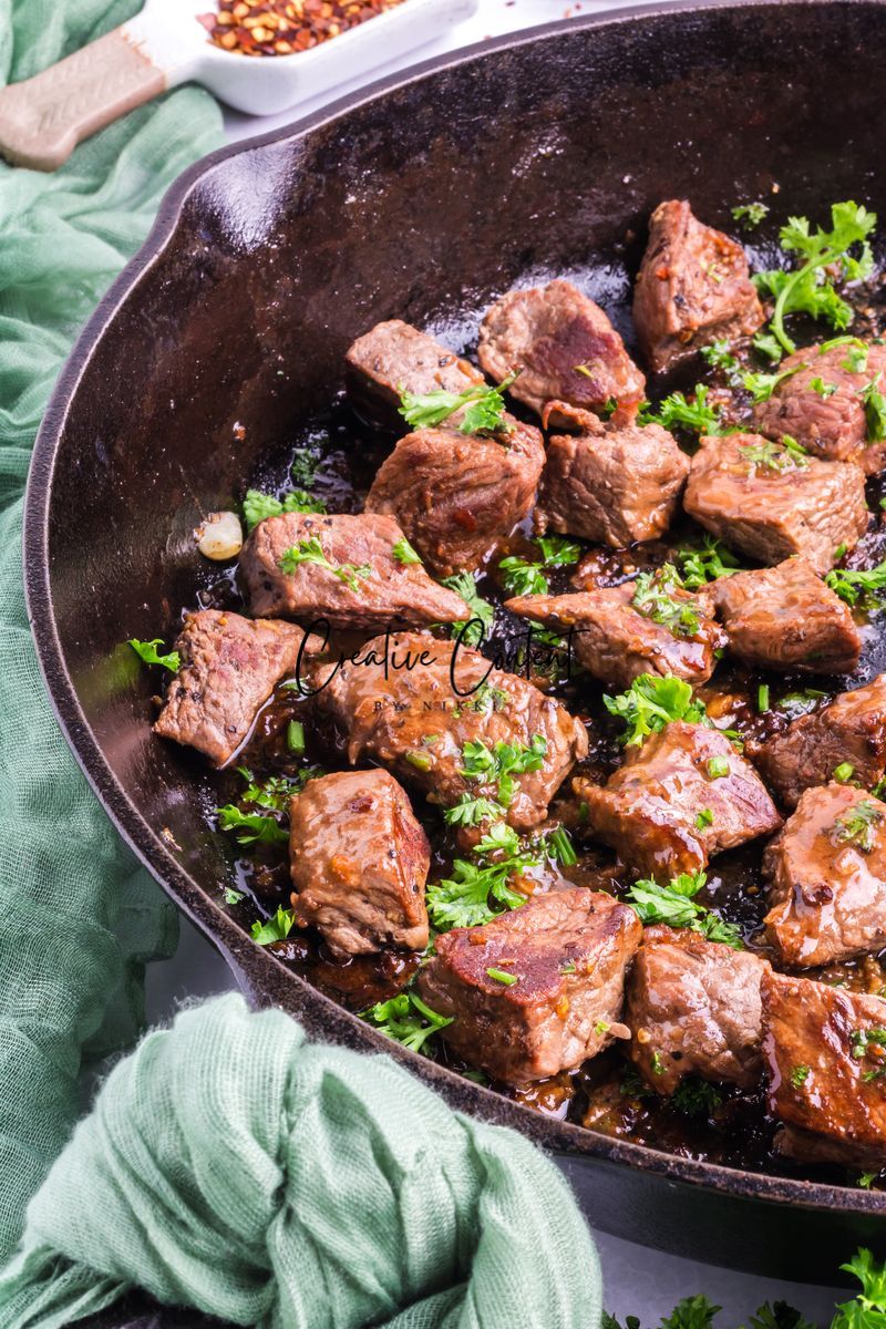 Garlic Butter Steak Bites - Exclusive