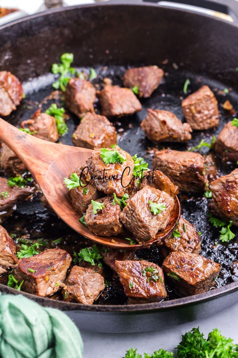 Garlic Butter Steak Bites - Exclusive