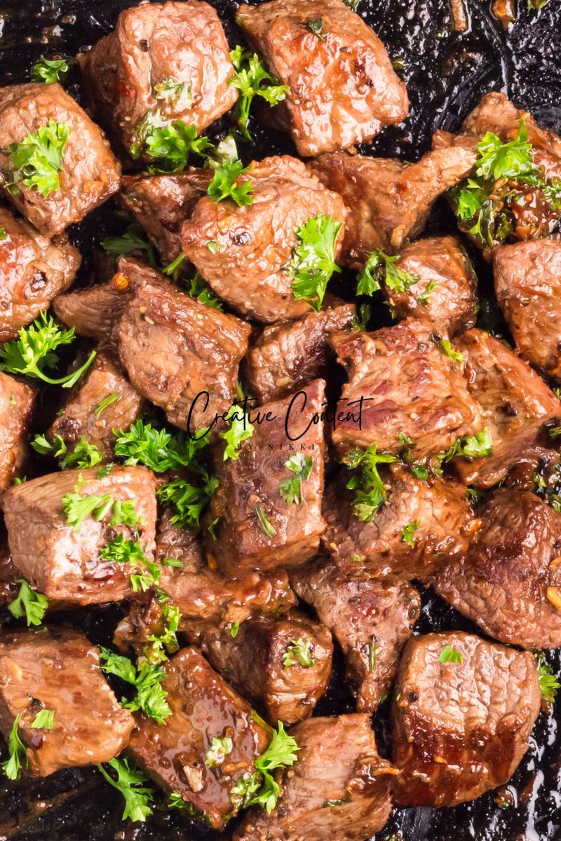 Garlic Butter Steak Bites - Exclusive