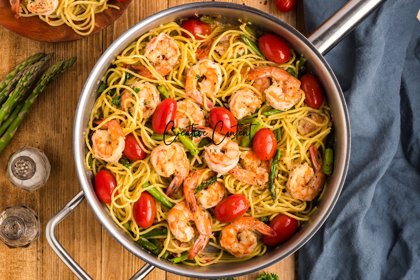 Garlic Shrimp Pasta - Set 2 of 2