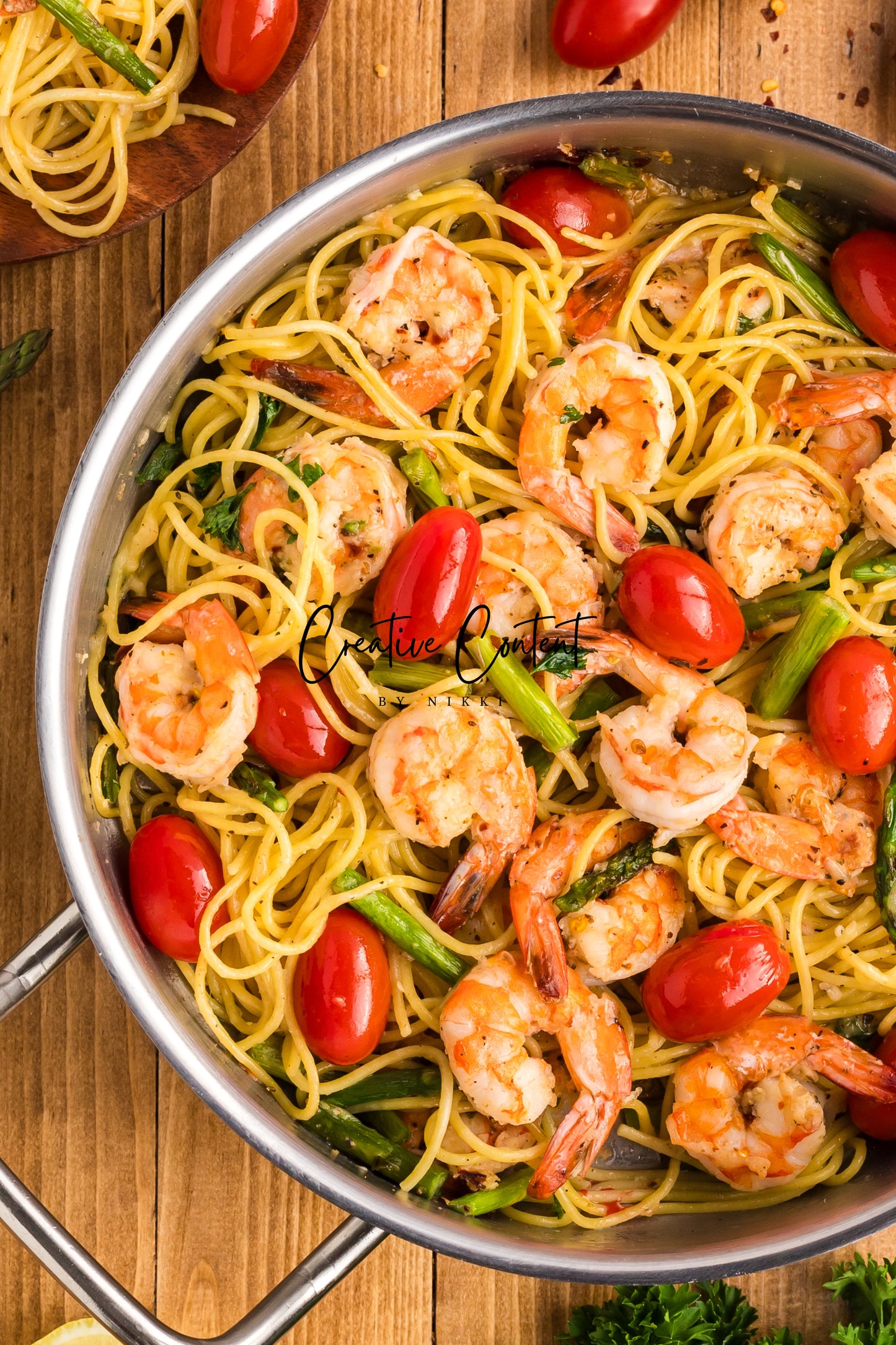 Garlic Shrimp Pasta - Set 2 of 2