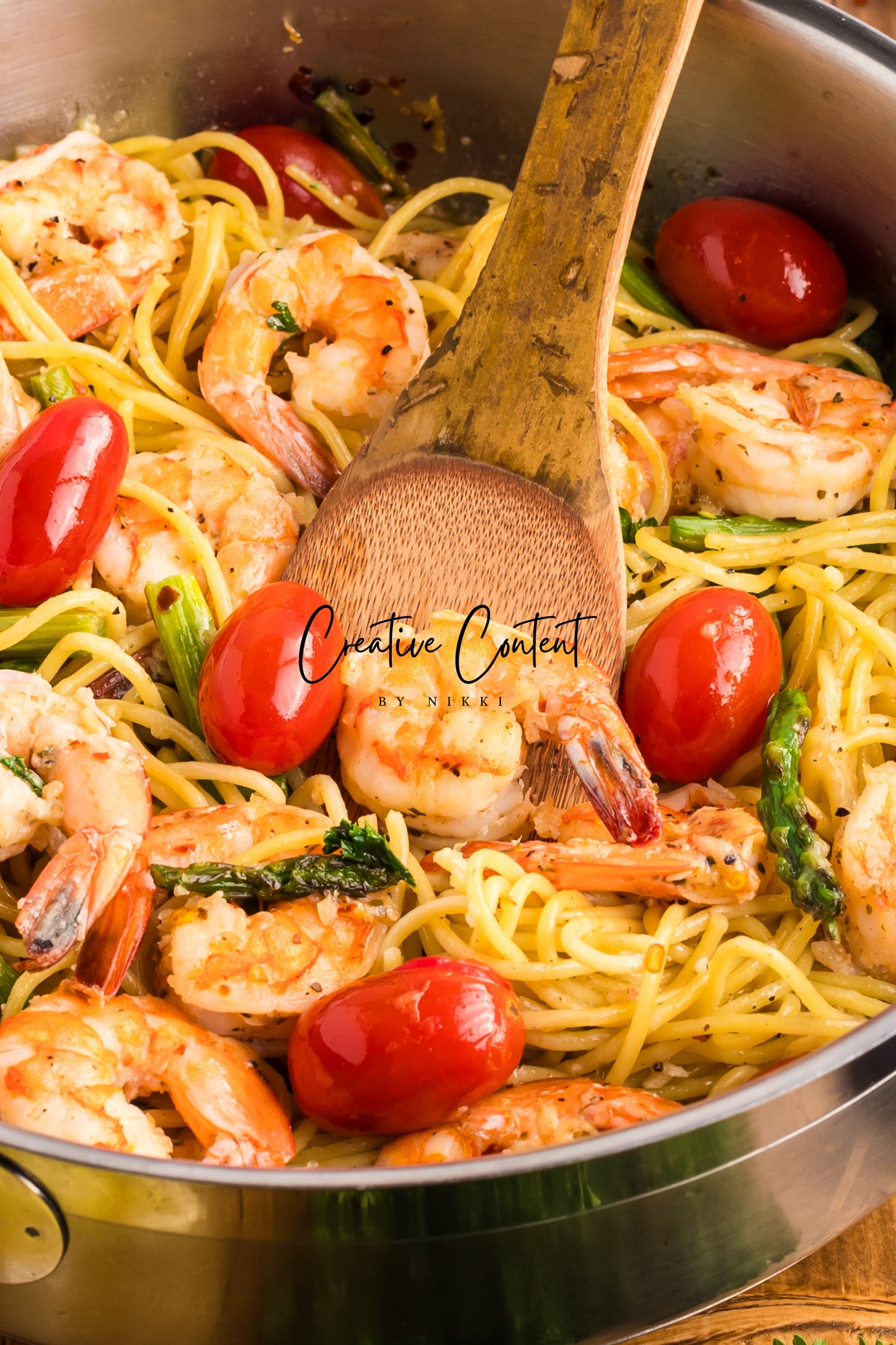Garlic Shrimp Pasta - Set 2 of 2