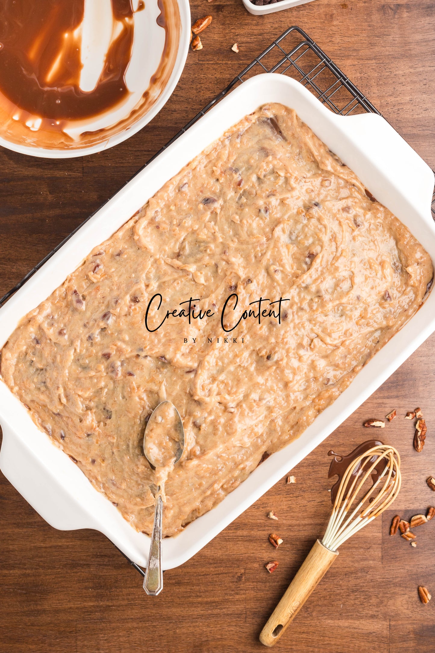 German Chocolate Poke Cake - Exclusive