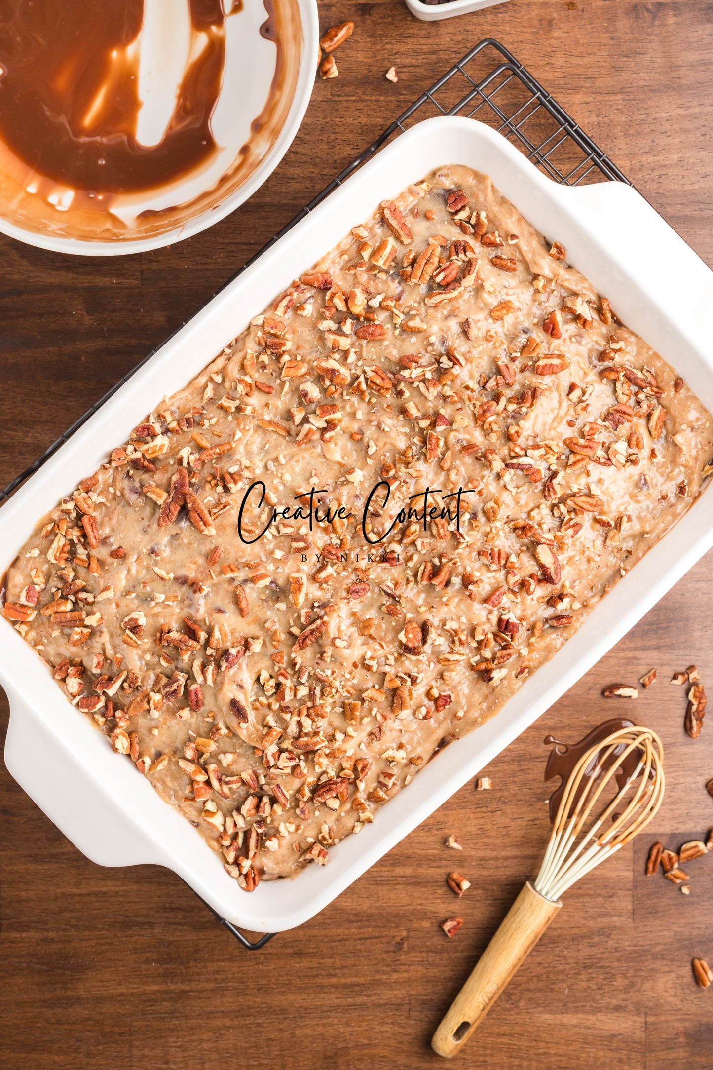 German Chocolate Poke Cake - Exclusive