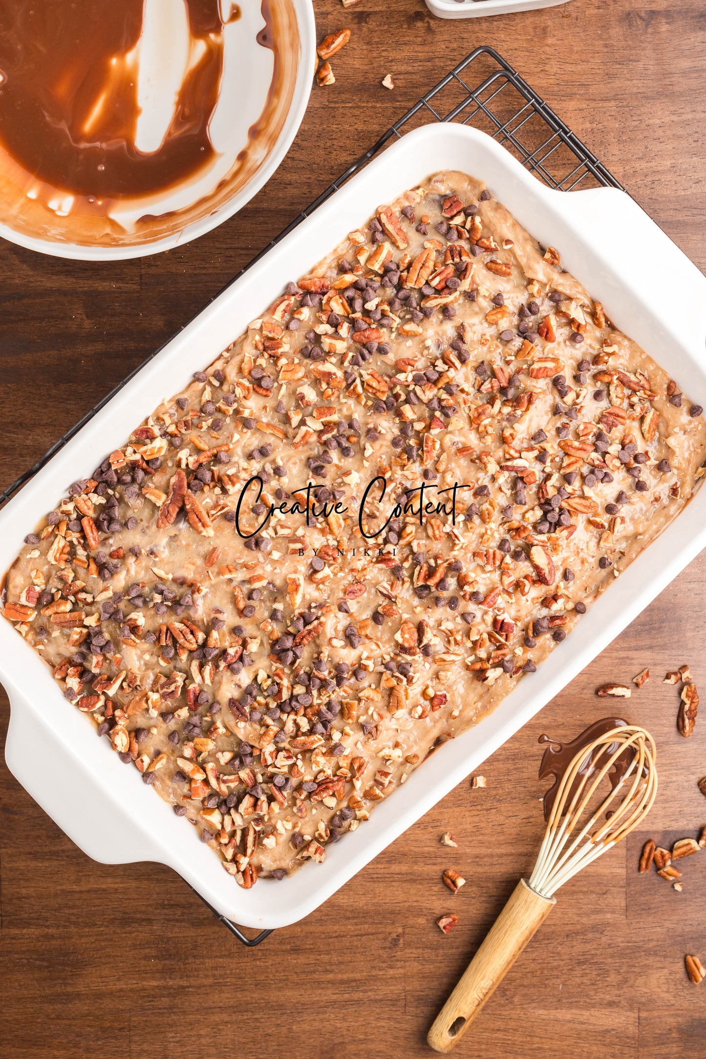 German Chocolate Poke Cake - Exclusive