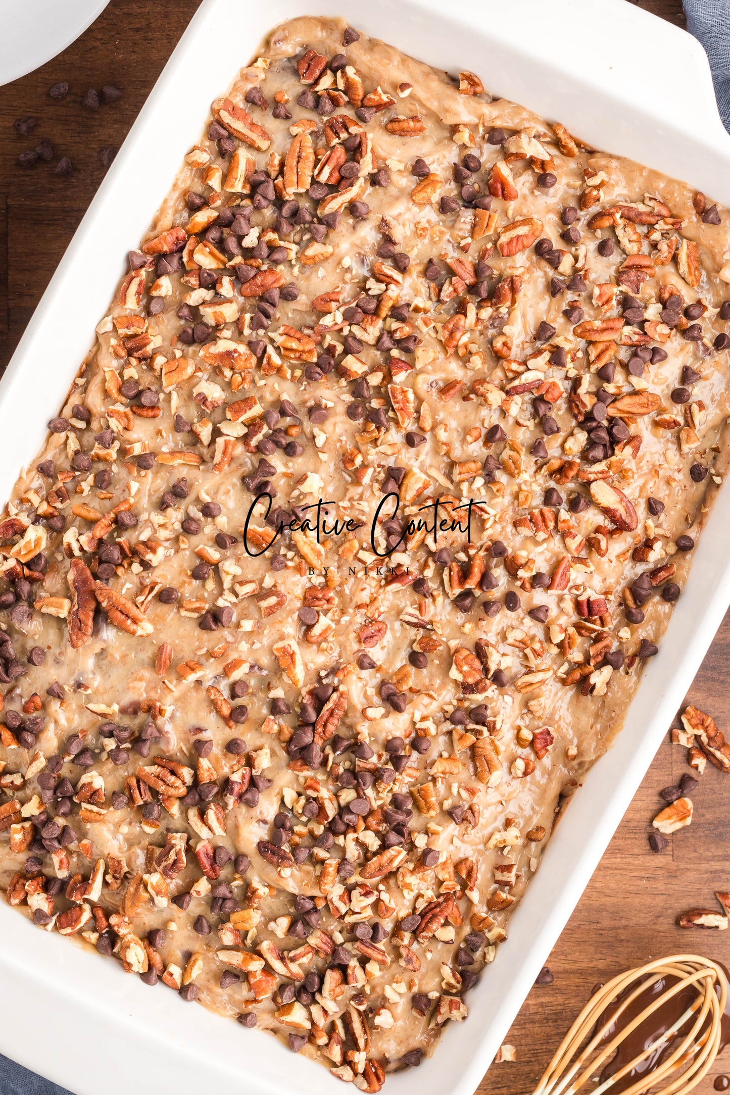 German Chocolate Poke Cake - Exclusive