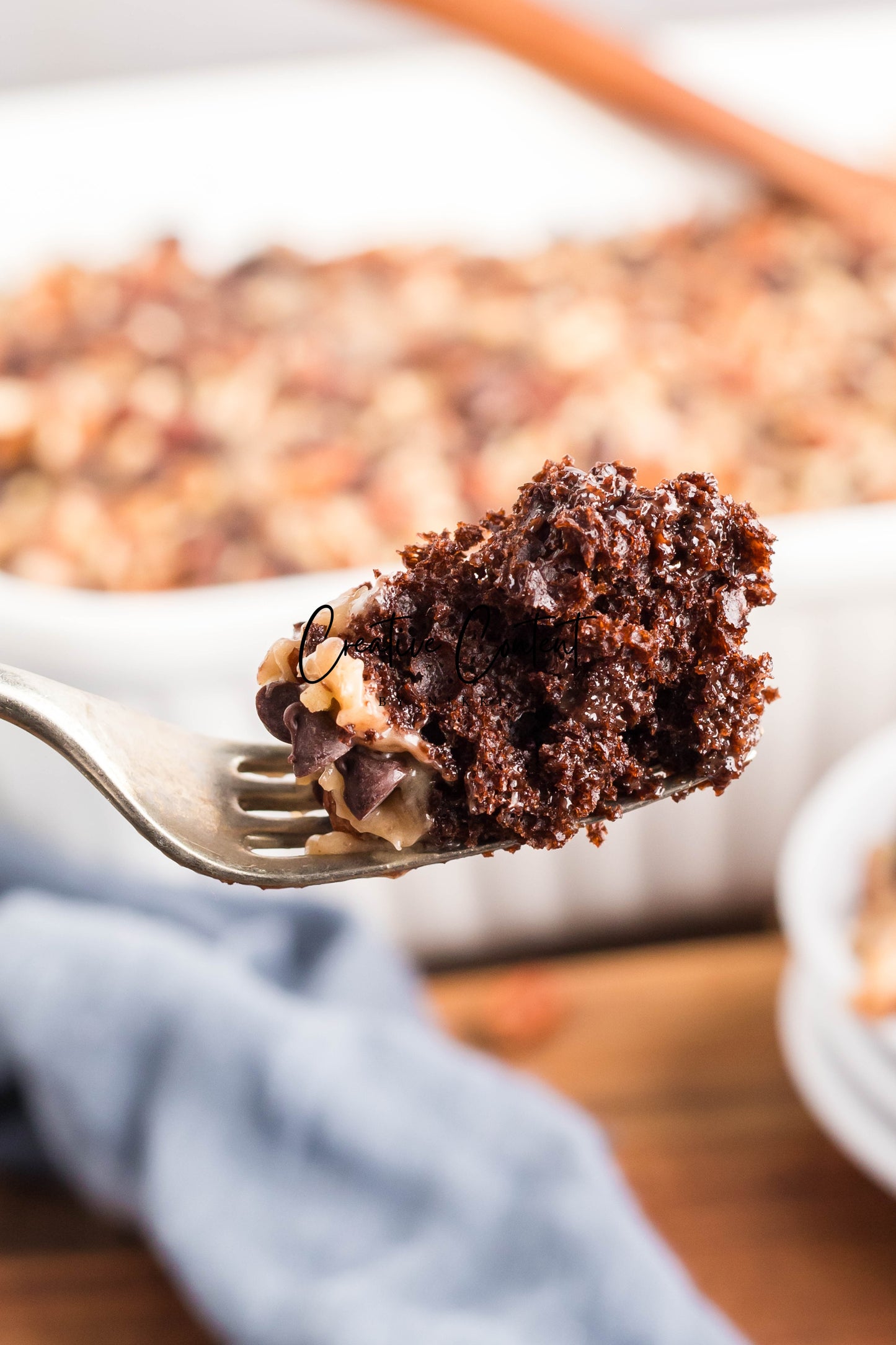 German Chocolate Poke Cake - Exclusive