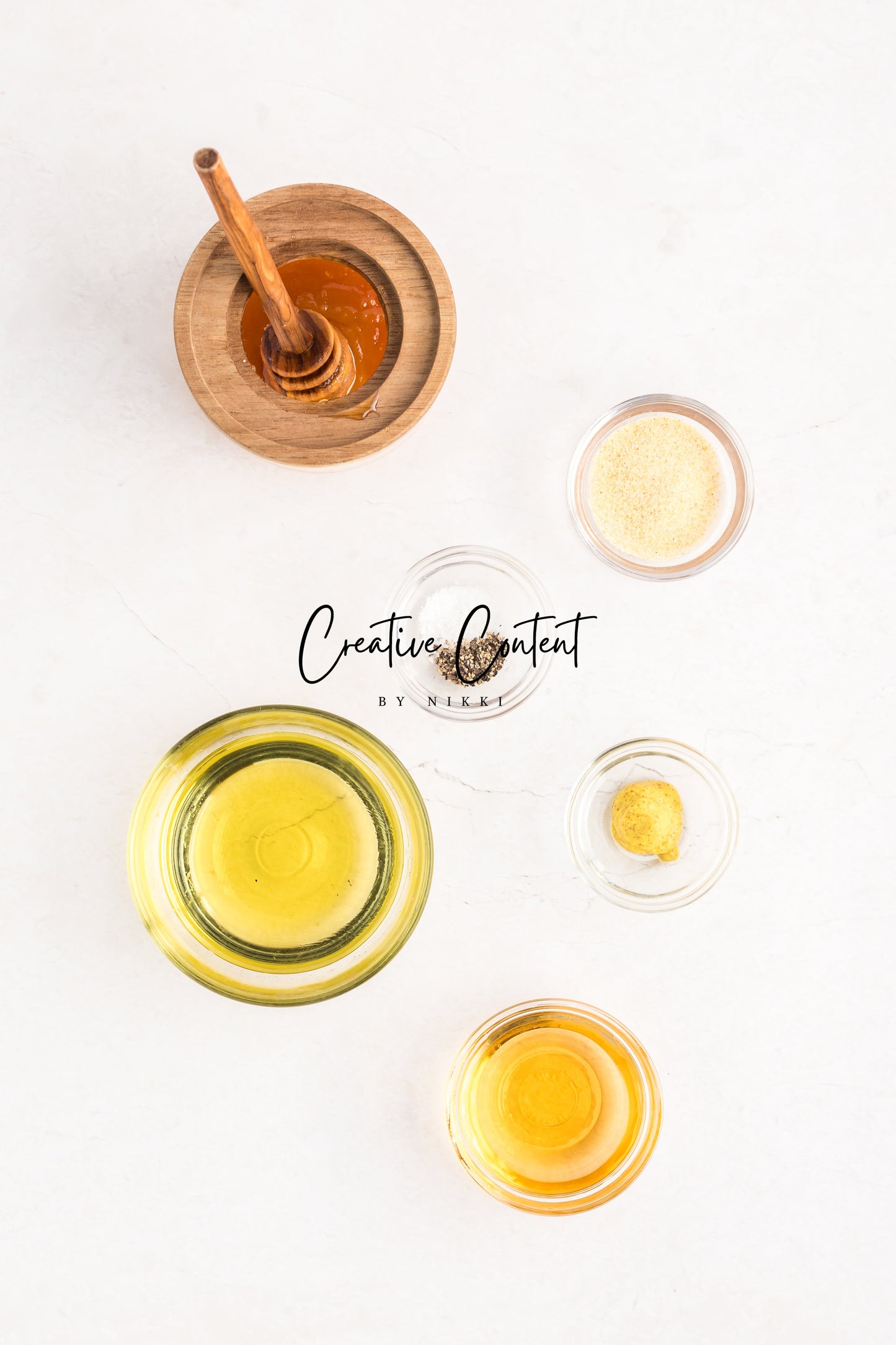Goat Cheese Salad + Homemade Vinaigrette - Set 1 of 2