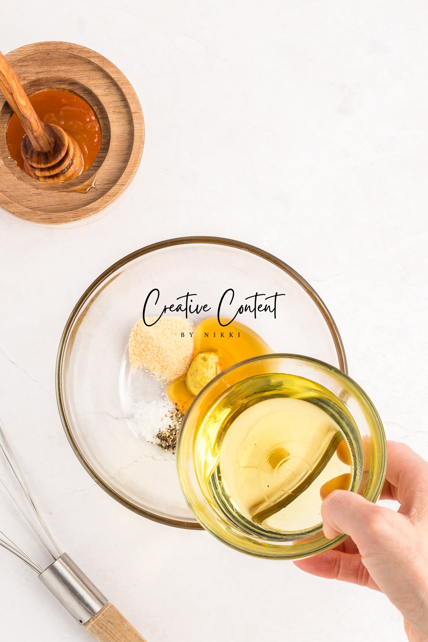 Goat Cheese Salad + Homemade Vinaigrette - Set 2 of 2