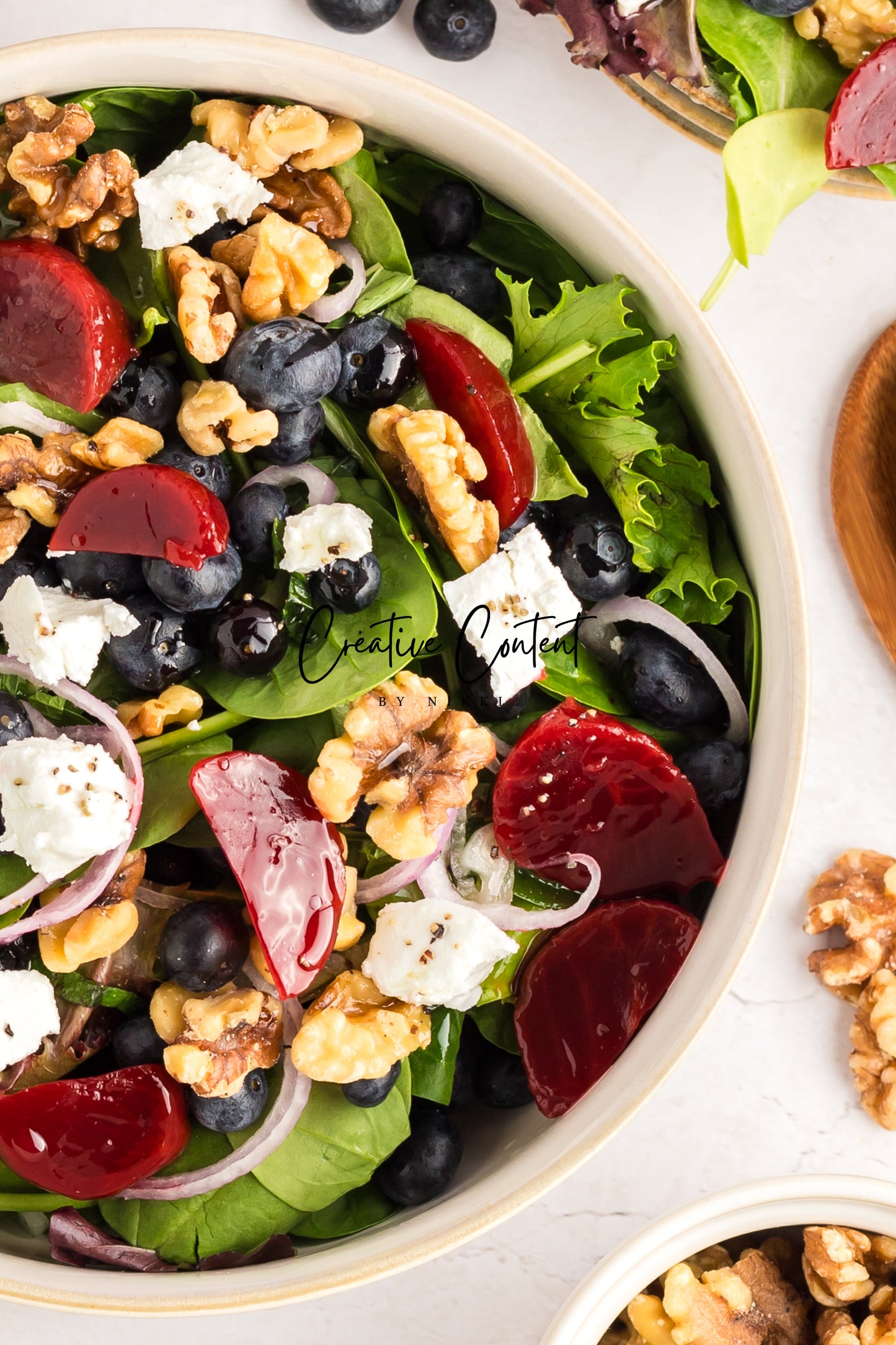 Goat Cheese Salad + Homemade Vinaigrette - Set 1 of 2