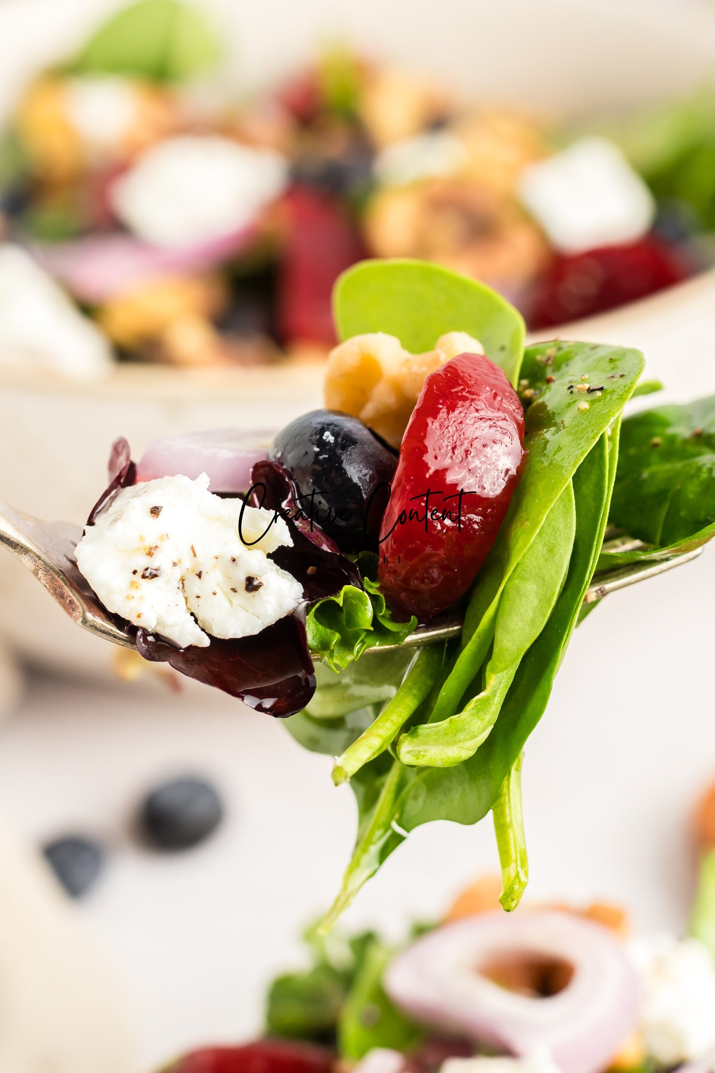 Goat Cheese Salad + Homemade Vinaigrette - Set 1 of 2
