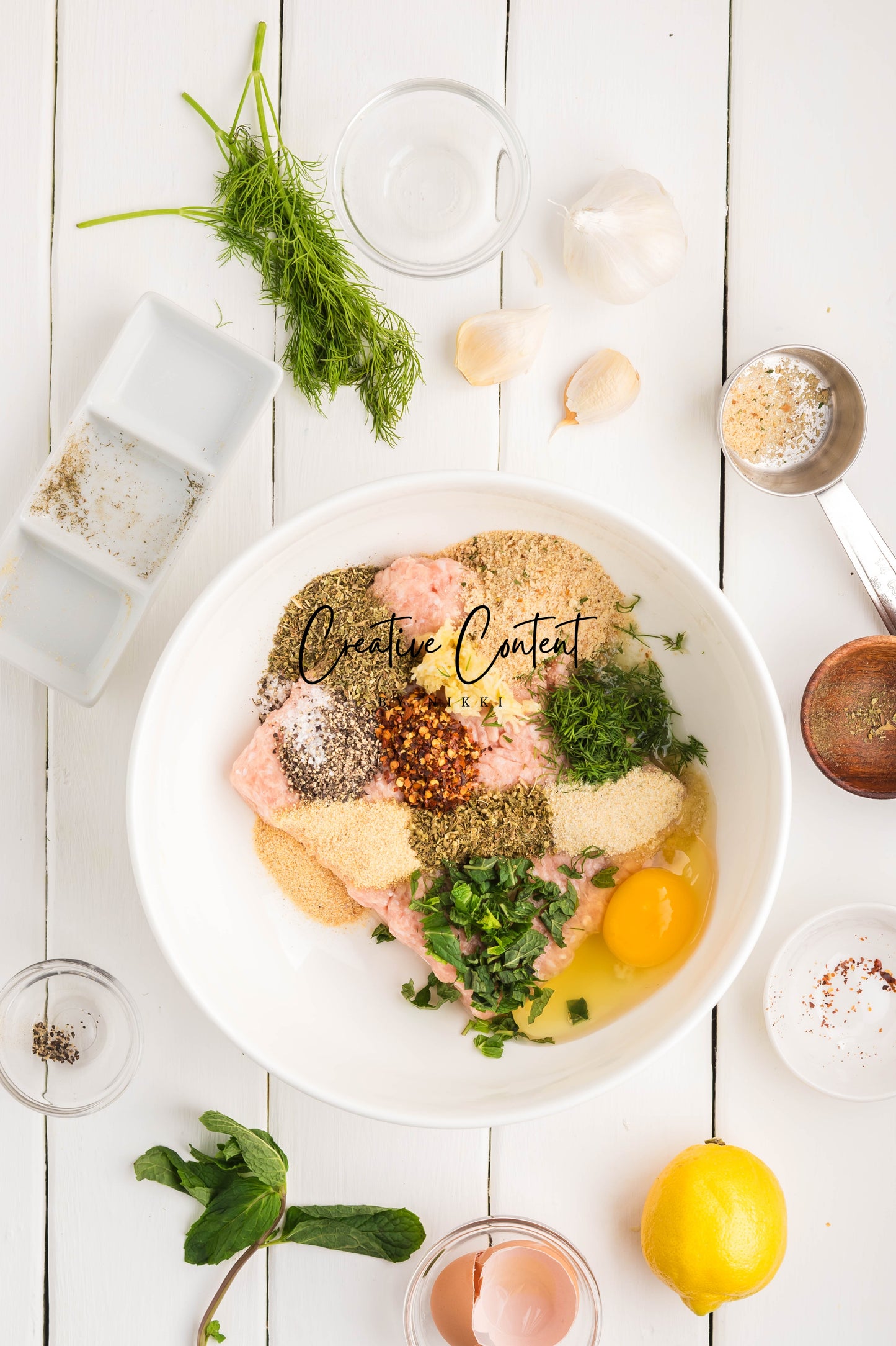 Greek Chicken Meatballs + Tzatziki Sauce - Exclusive