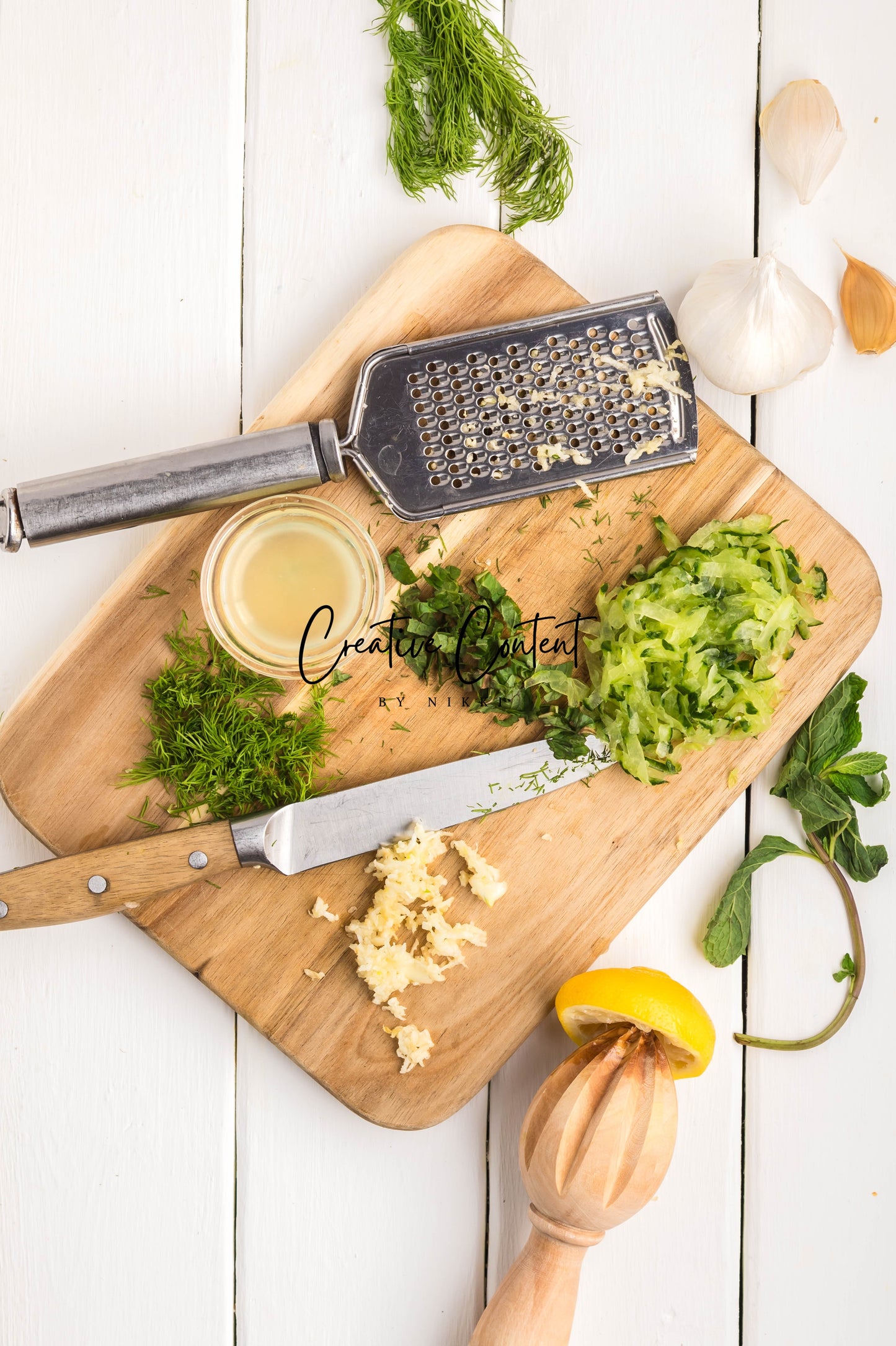 Greek Chicken Meatballs + Tzatziki Sauce - Exclusive