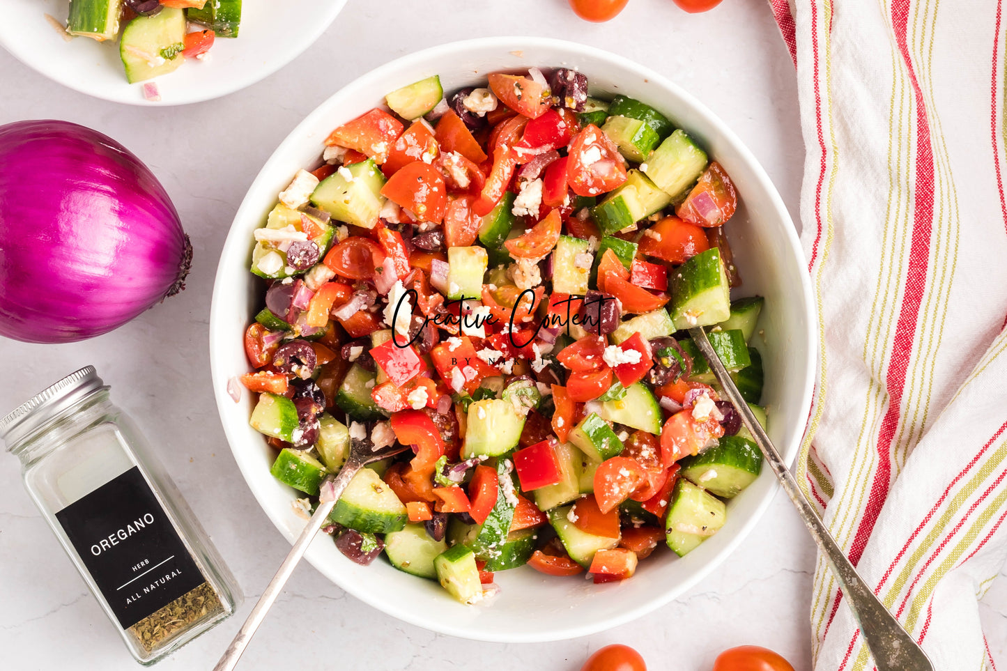 Greek Chopped Salad - Set 1 of 2