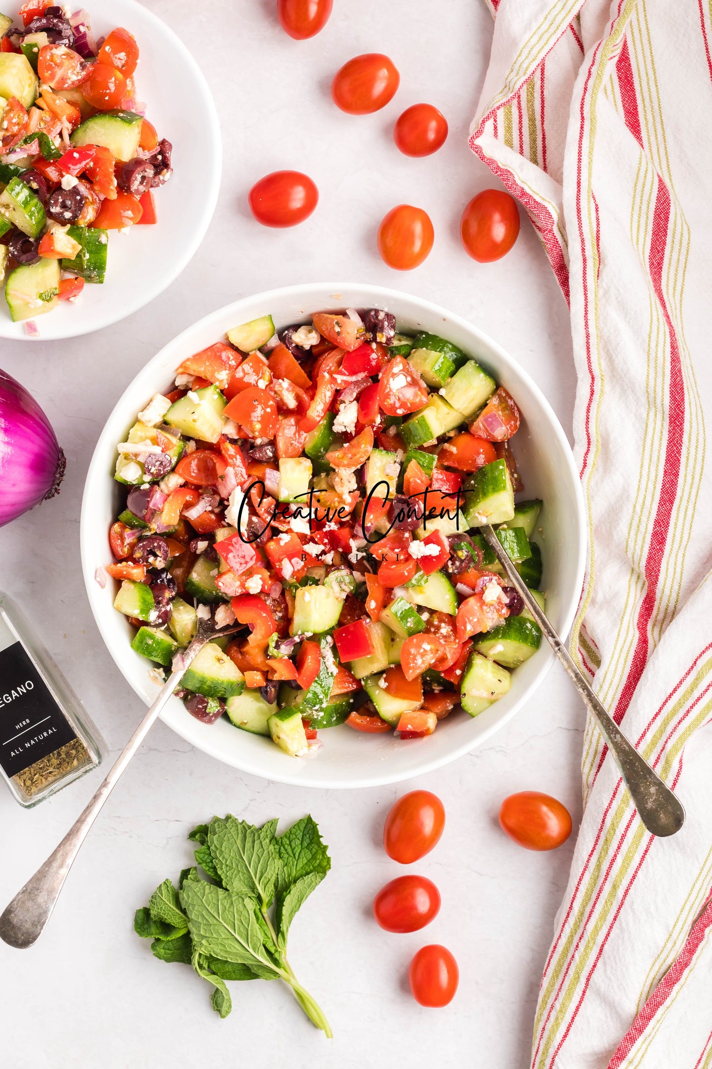 Greek Chopped Salad - Set 1 of 2