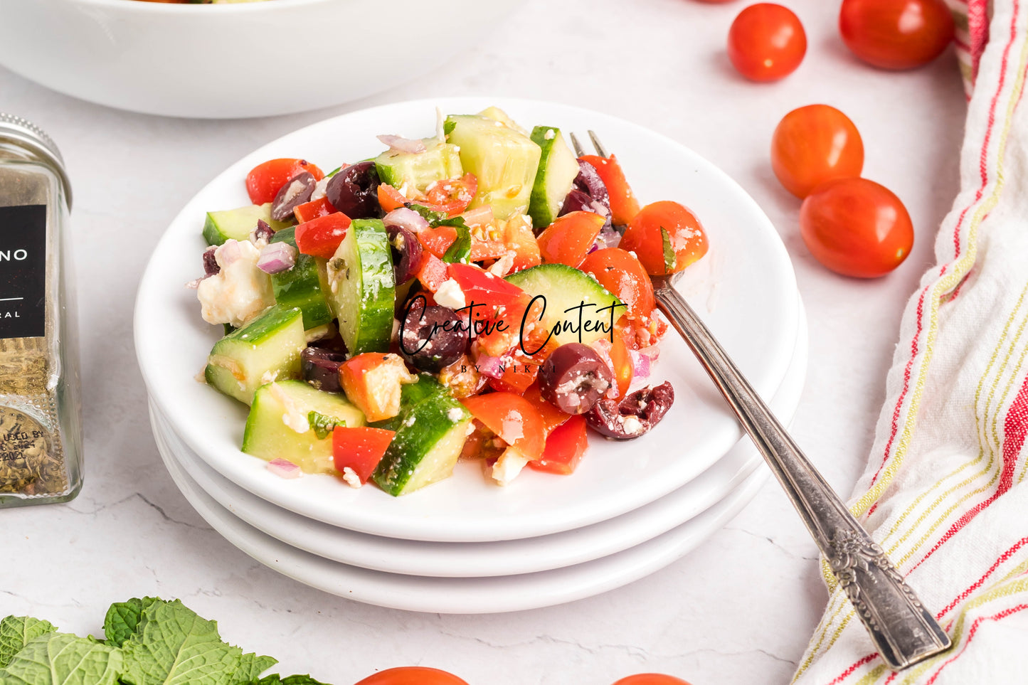 Greek Chopped Salad - Set 1 of 2
