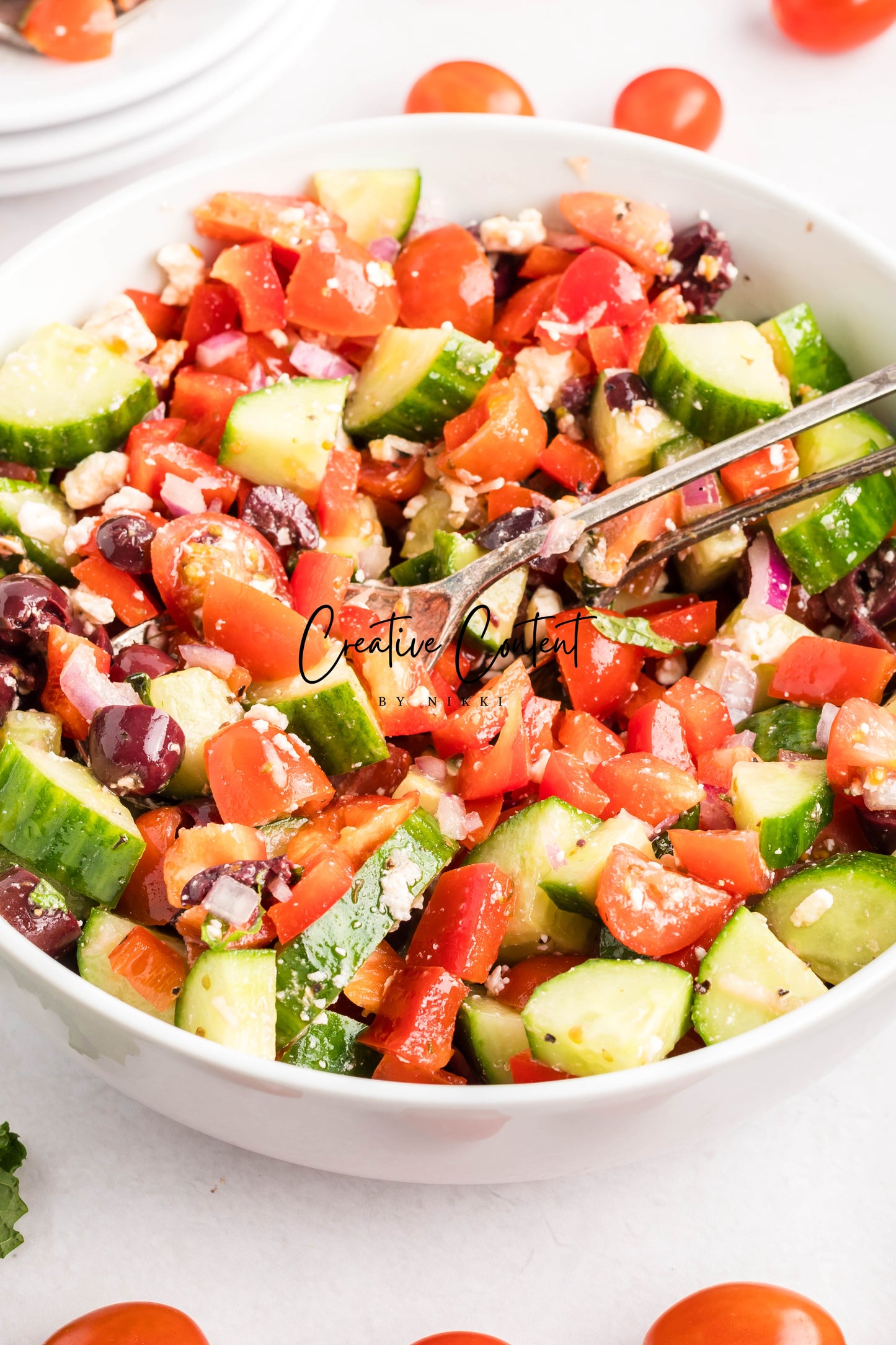 Greek Chopped Salad - Set 1 of 2
