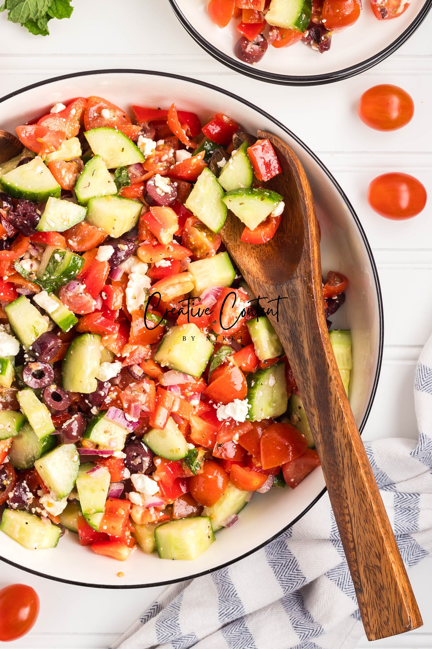 Greek Chopped Salad - Set 2 of 2