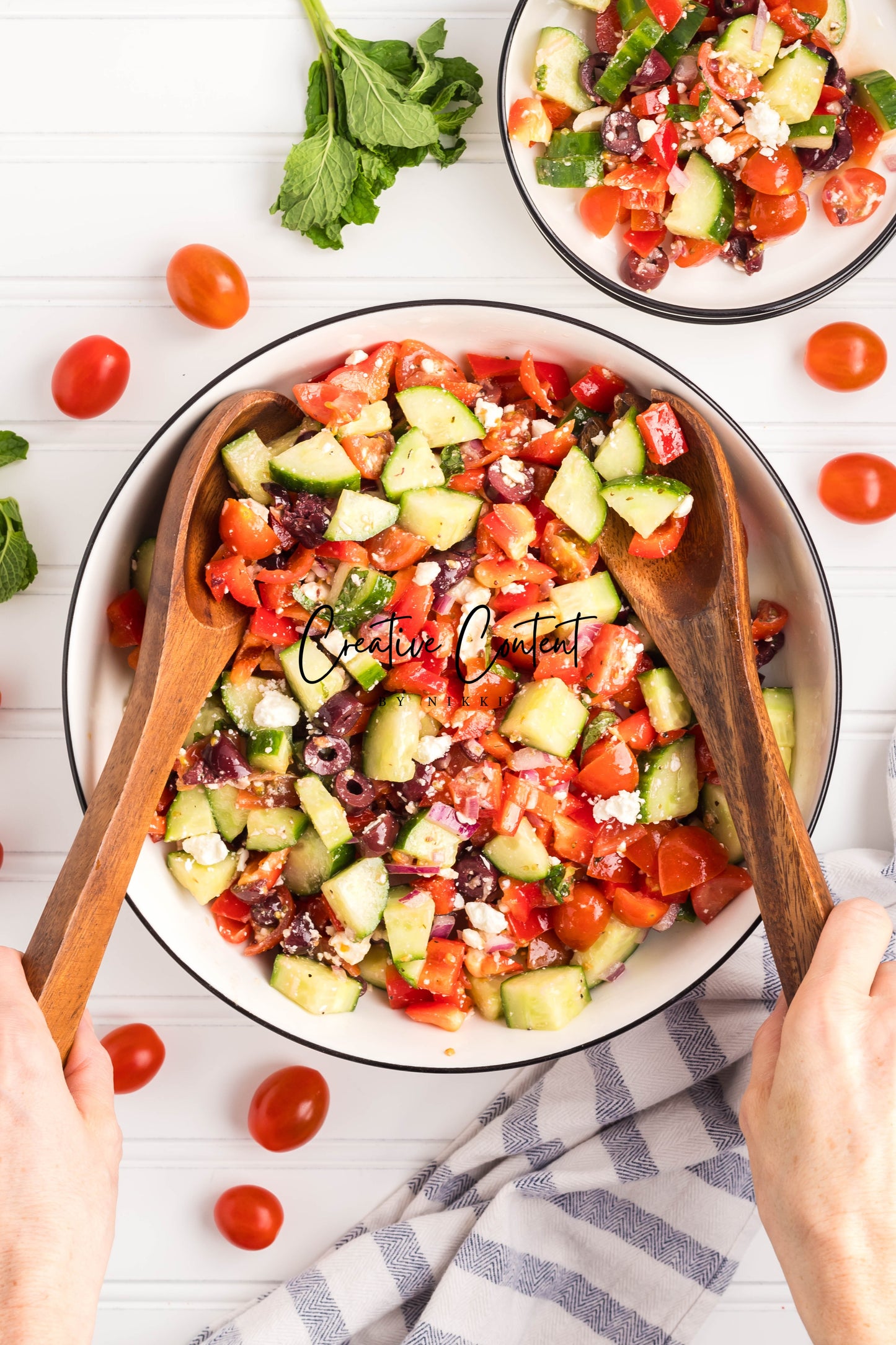 Greek Chopped Salad - Set 2 of 2
