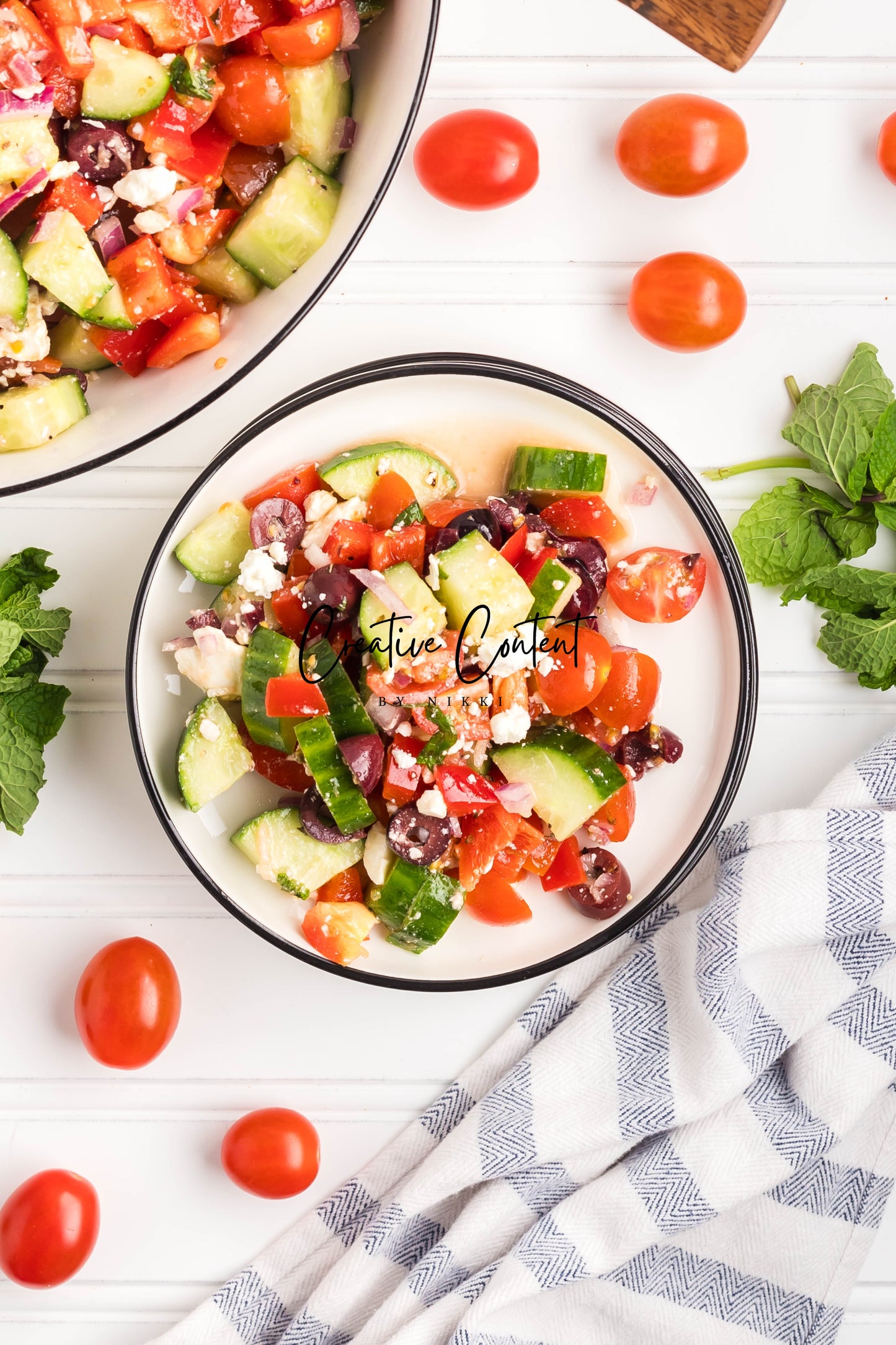 Greek Chopped Salad - Set 2 of 2