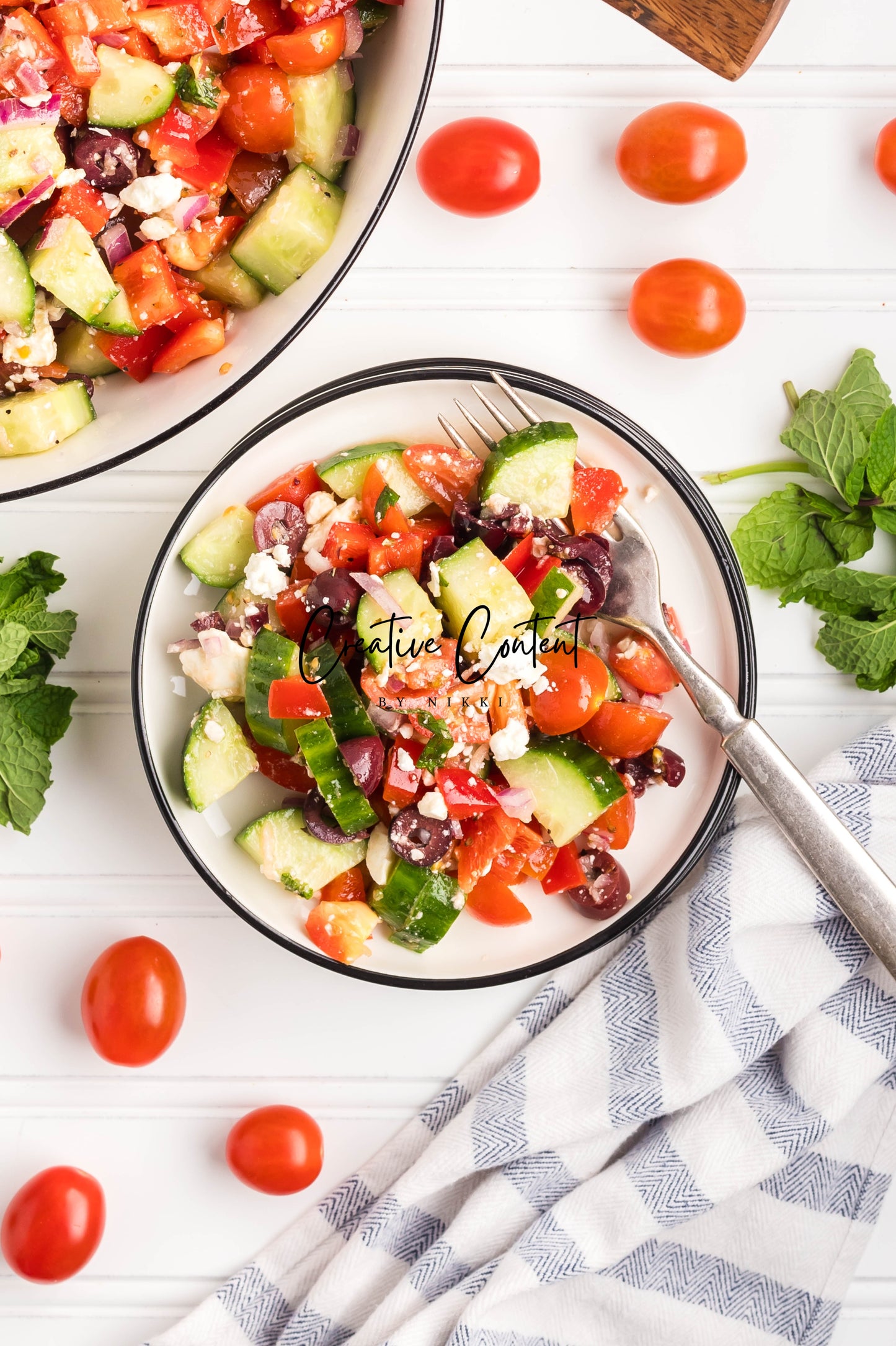 Greek Chopped Salad - Set 2 of 2