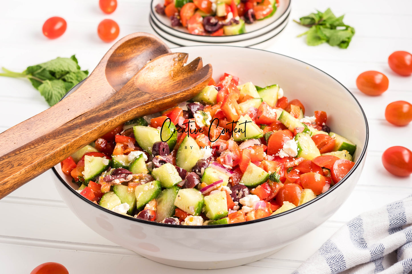 Greek Chopped Salad - Set 2 of 2