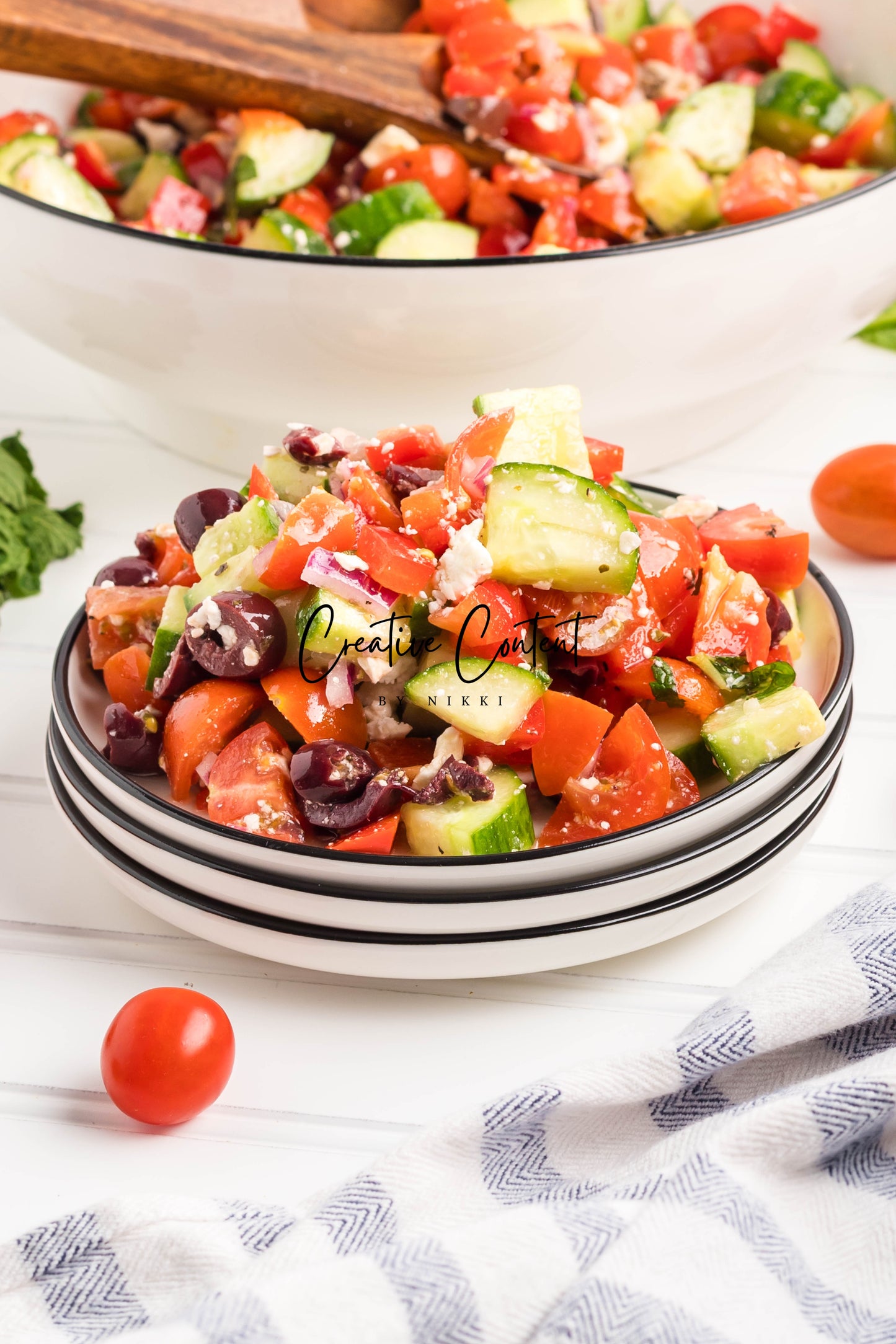 Greek Chopped Salad - Set 2 of 2