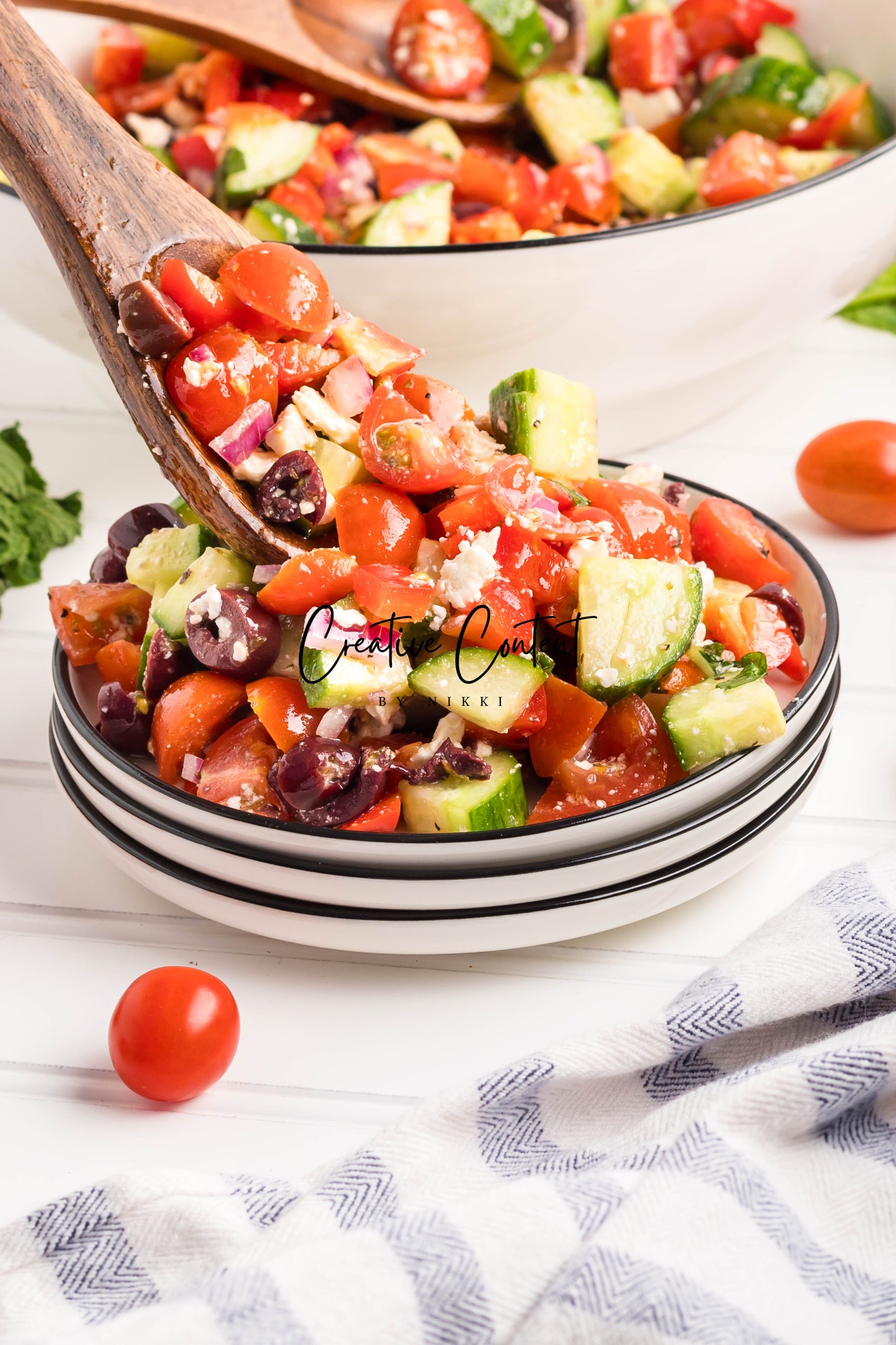 Greek Chopped Salad - Set 2 of 2