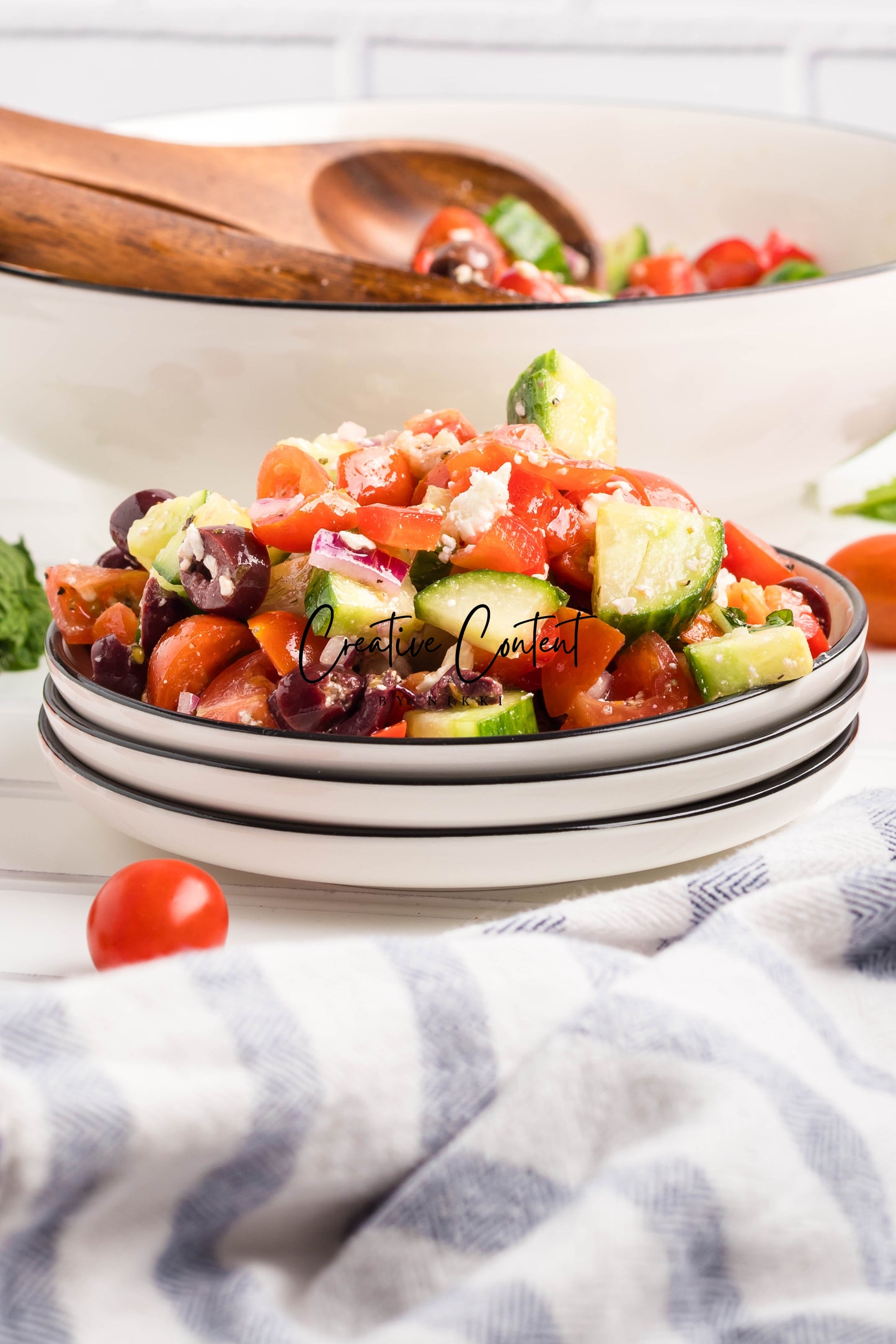 Greek Chopped Salad - Set 2 of 2