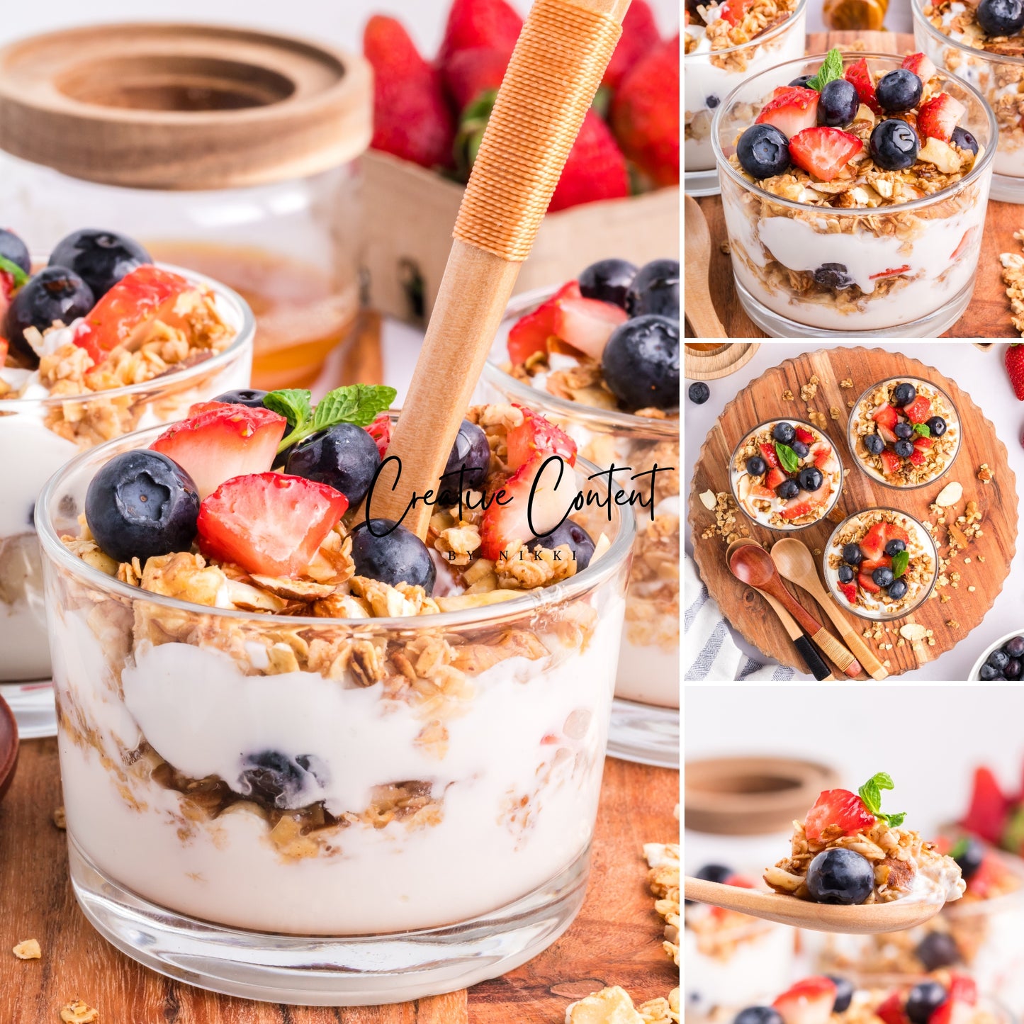Greek Yogurt Parfait + Granola (2 recipes) - Exclusive